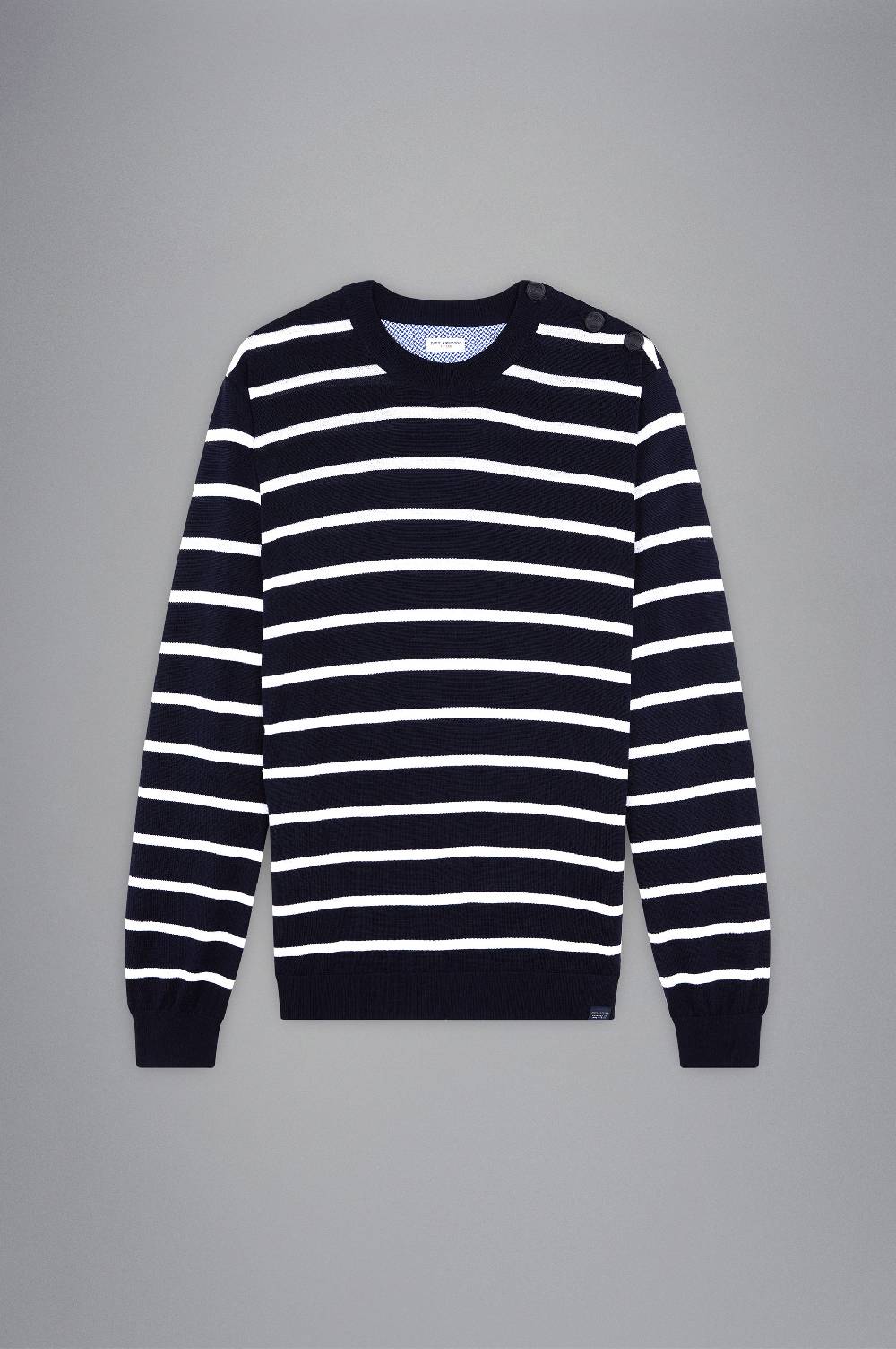 Paul & Shark Maglia in Summer Wool con motivo a righe Paul & Shark In Linea