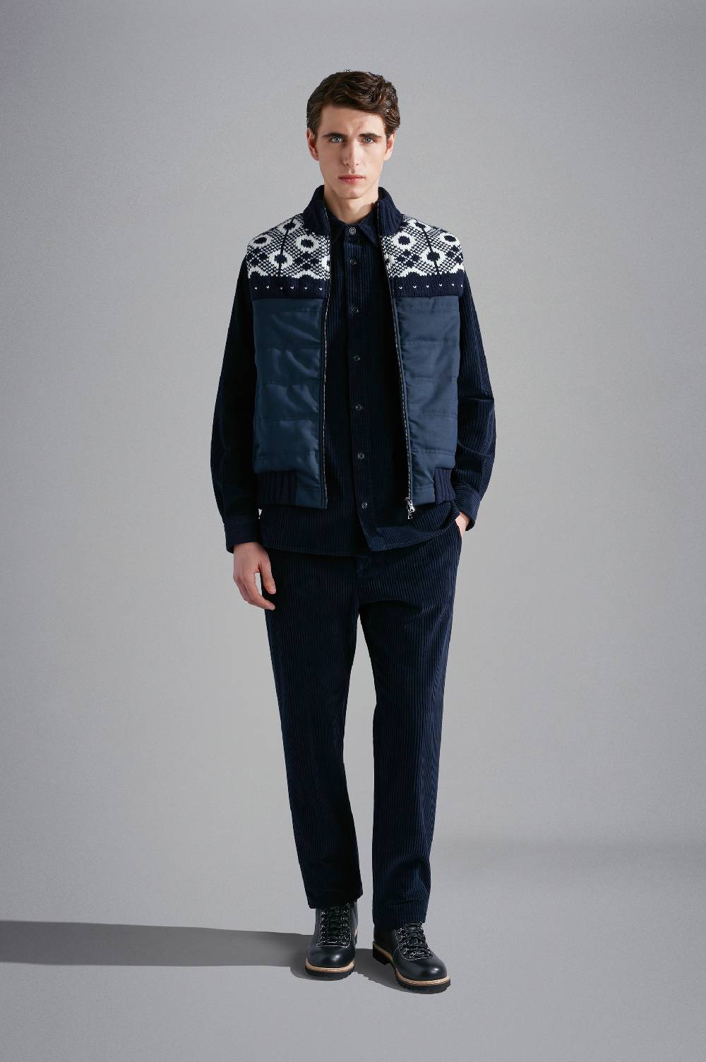 Paul & Shark Overshirt in velluto Paul & Shark Vendita