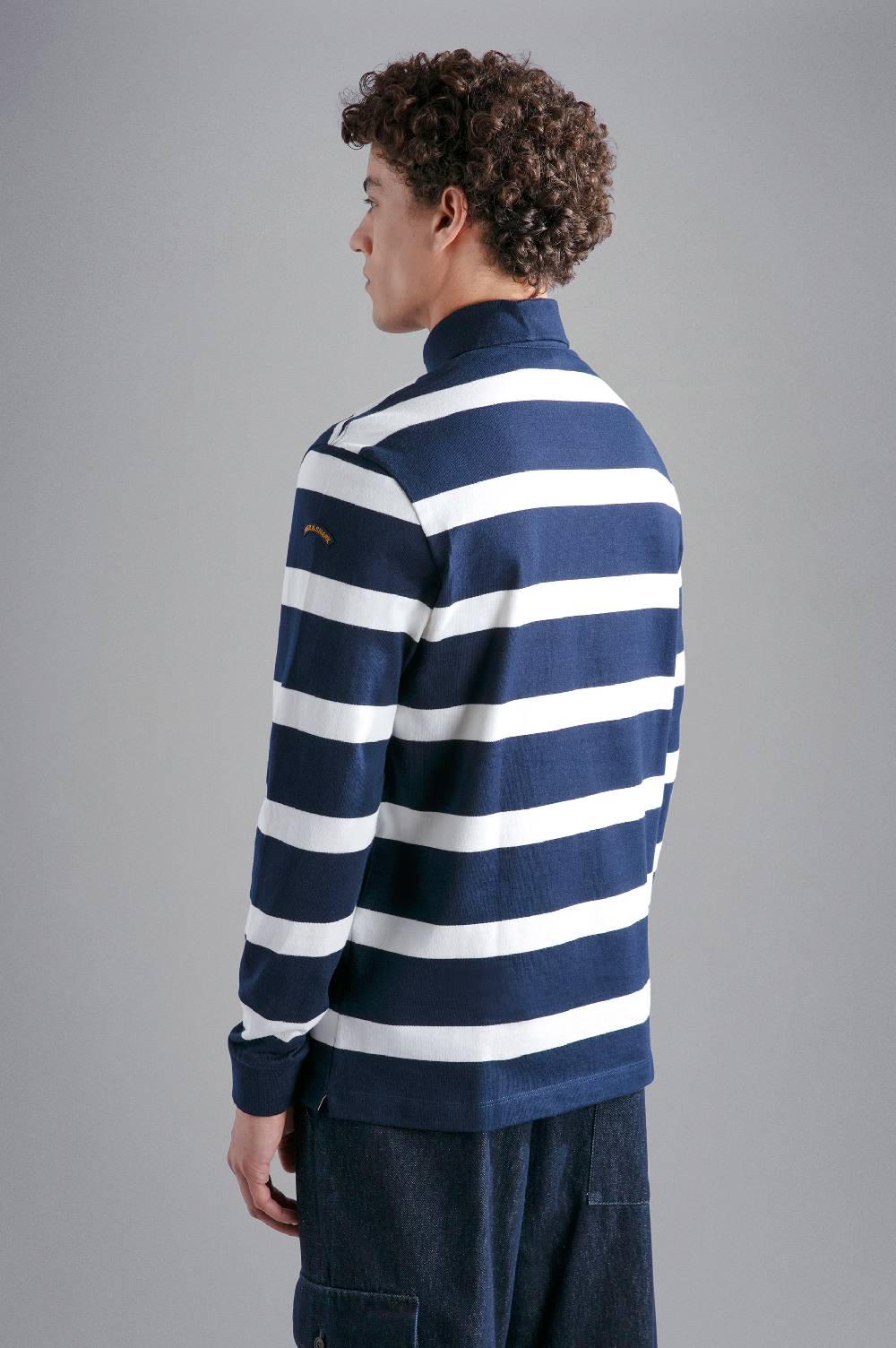 Paul & Shark Polo in cotone con motivo a righe Paul & Shark Promozione