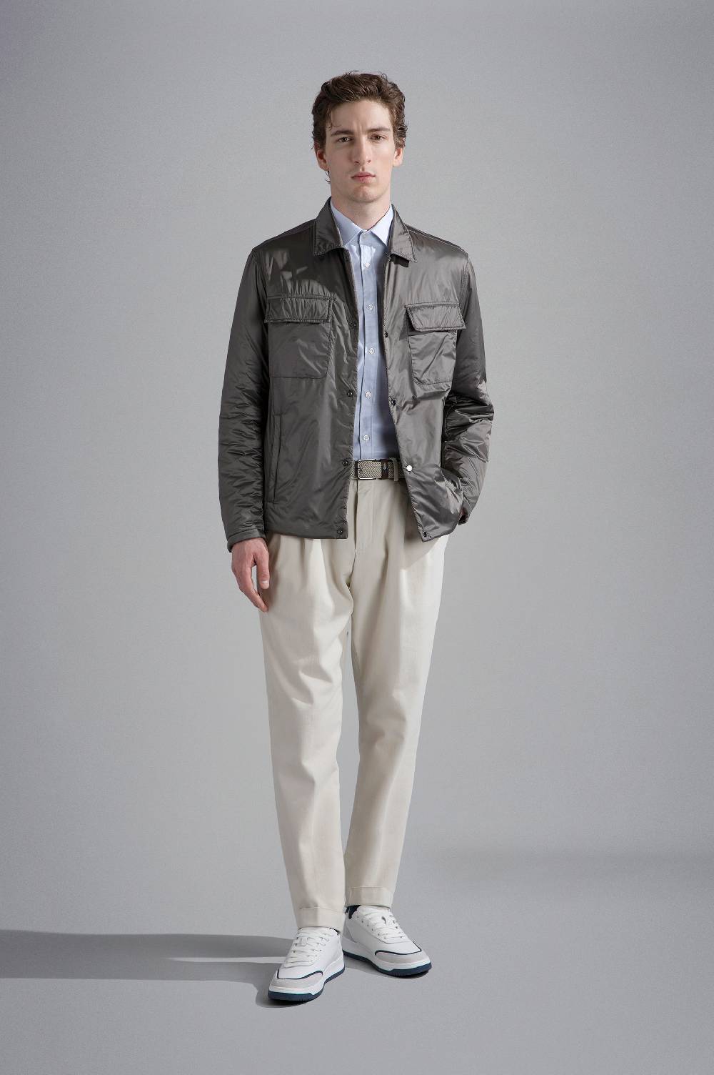 Paul & Shark Camicia in twill di cotone Paul & Shark Saldi Di Fabbrica