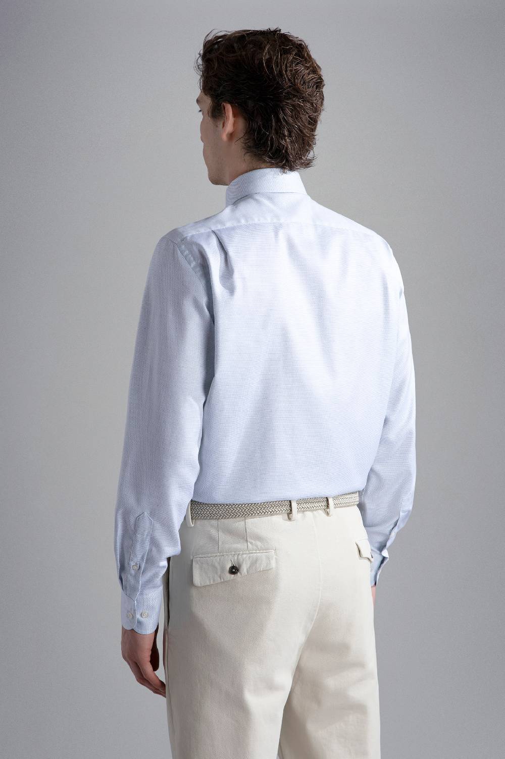 Paul & Shark Camicia in twill di cotone Paul & Shark Saldi Di Fabbrica