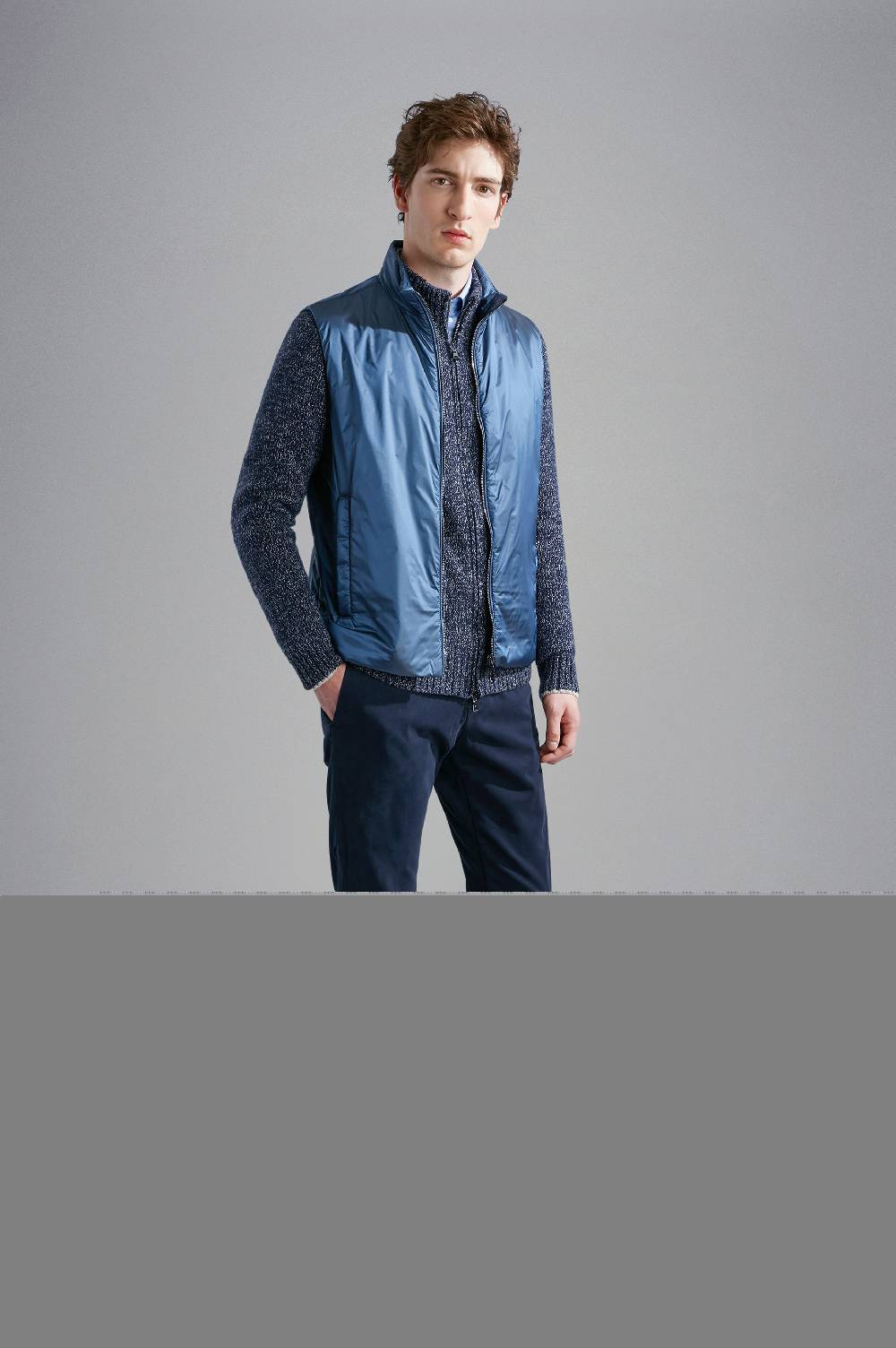 Paul & Shark Maglia in lana e cashmere melange Paul & Shark Moda