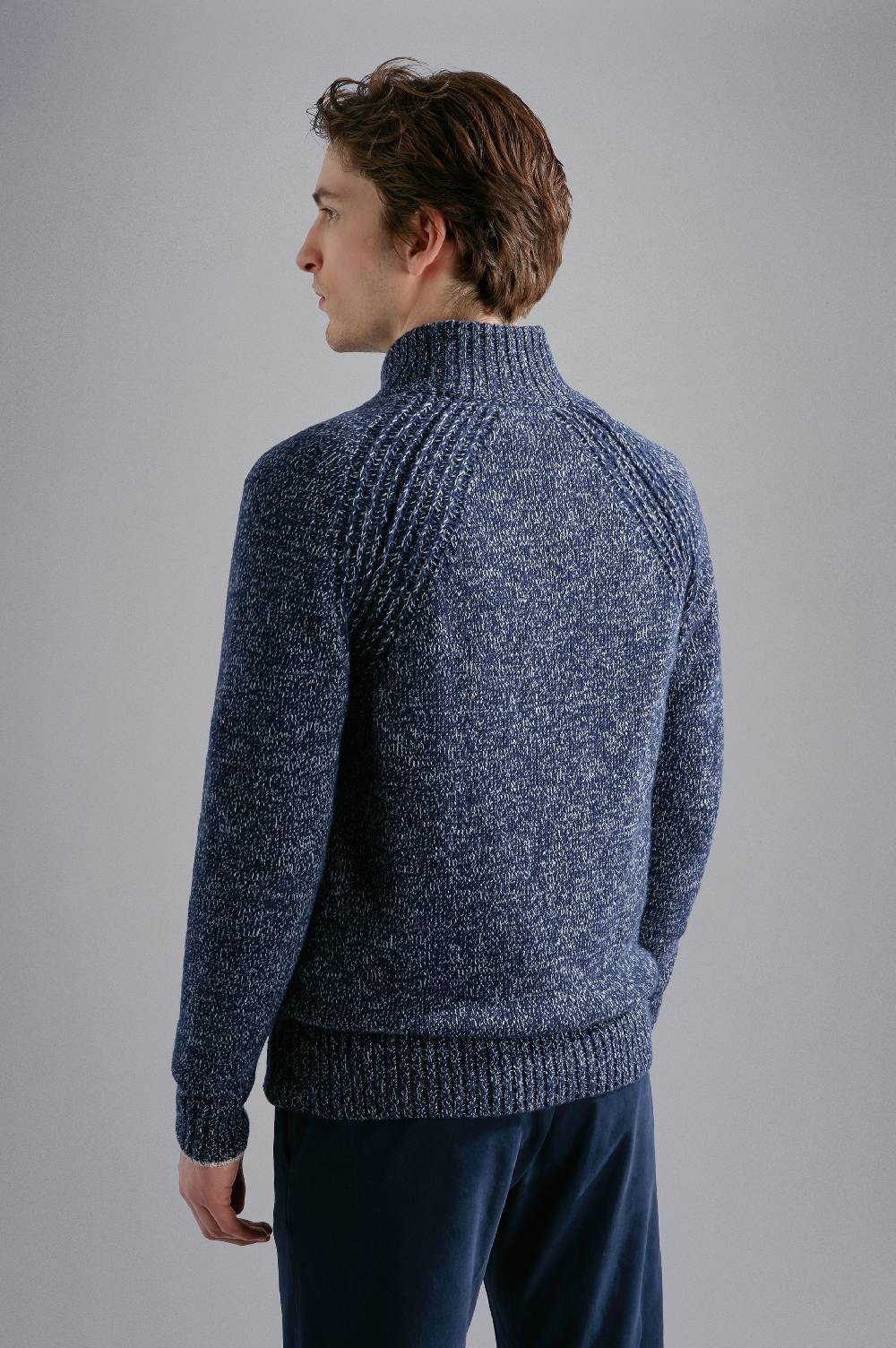 Paul & Shark Maglia in lana e cashmere melange Paul & Shark Moda