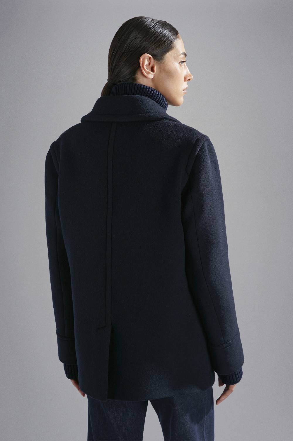 Paul & Shark Peacoat in Re-Wool Paul & Shark Consegna Veloce