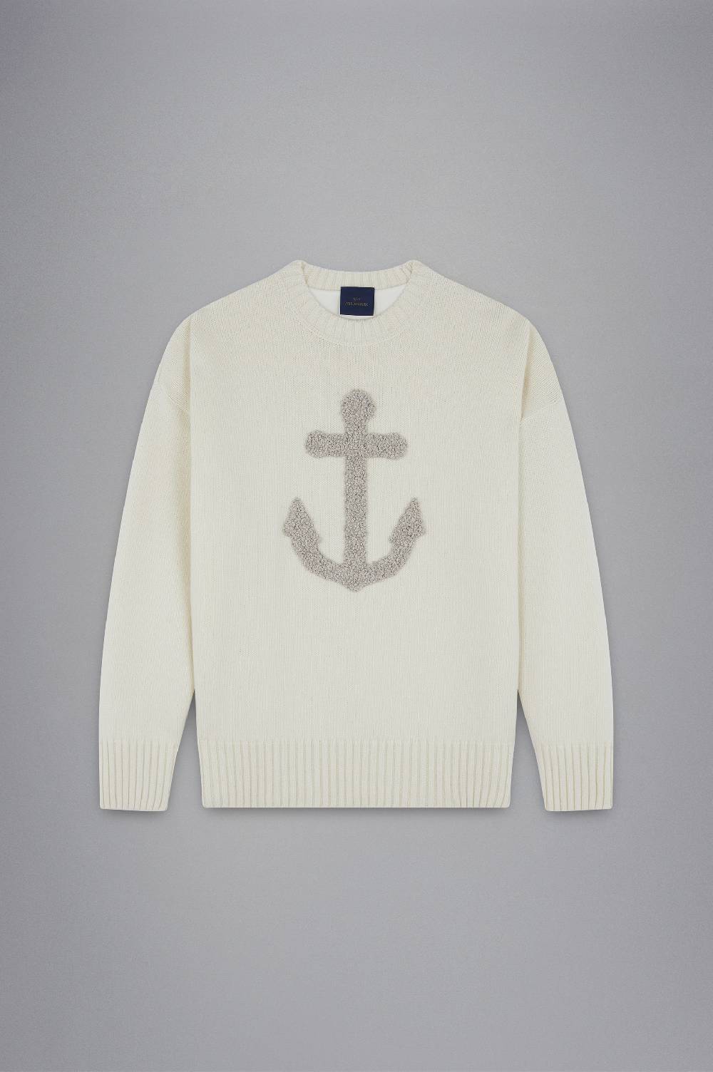 Paul & Shark Girocollo Re-Wool con ancora ricamata Paul & Shark Online