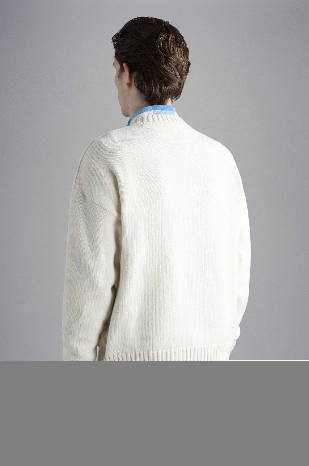 Paul & Shark Girocollo Re-Wool con ancora ricamata Paul & Shark Online