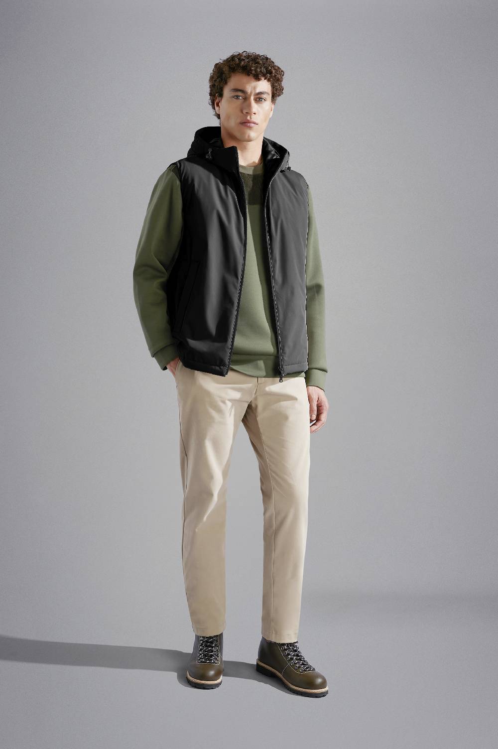 Paul & Shark Gilet in Typhoon Re-4X4 Stretch Paul & Shark In Saldo