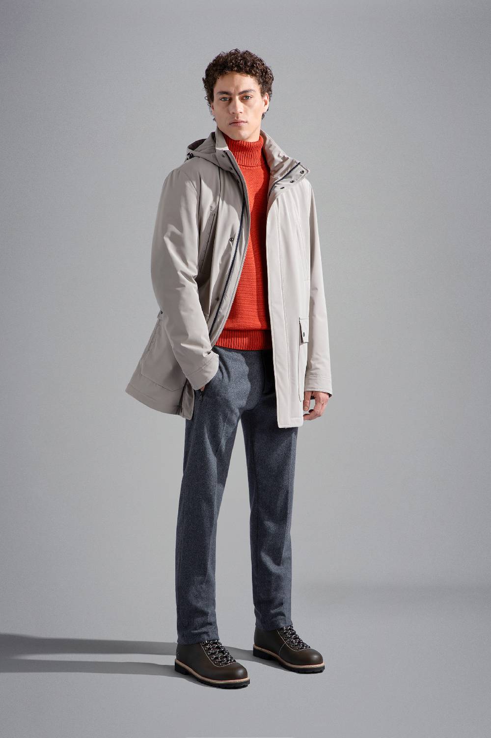 Paul & Shark Carcoat in Typhoon Re-4X4 Stretch Paul & Shark Italy