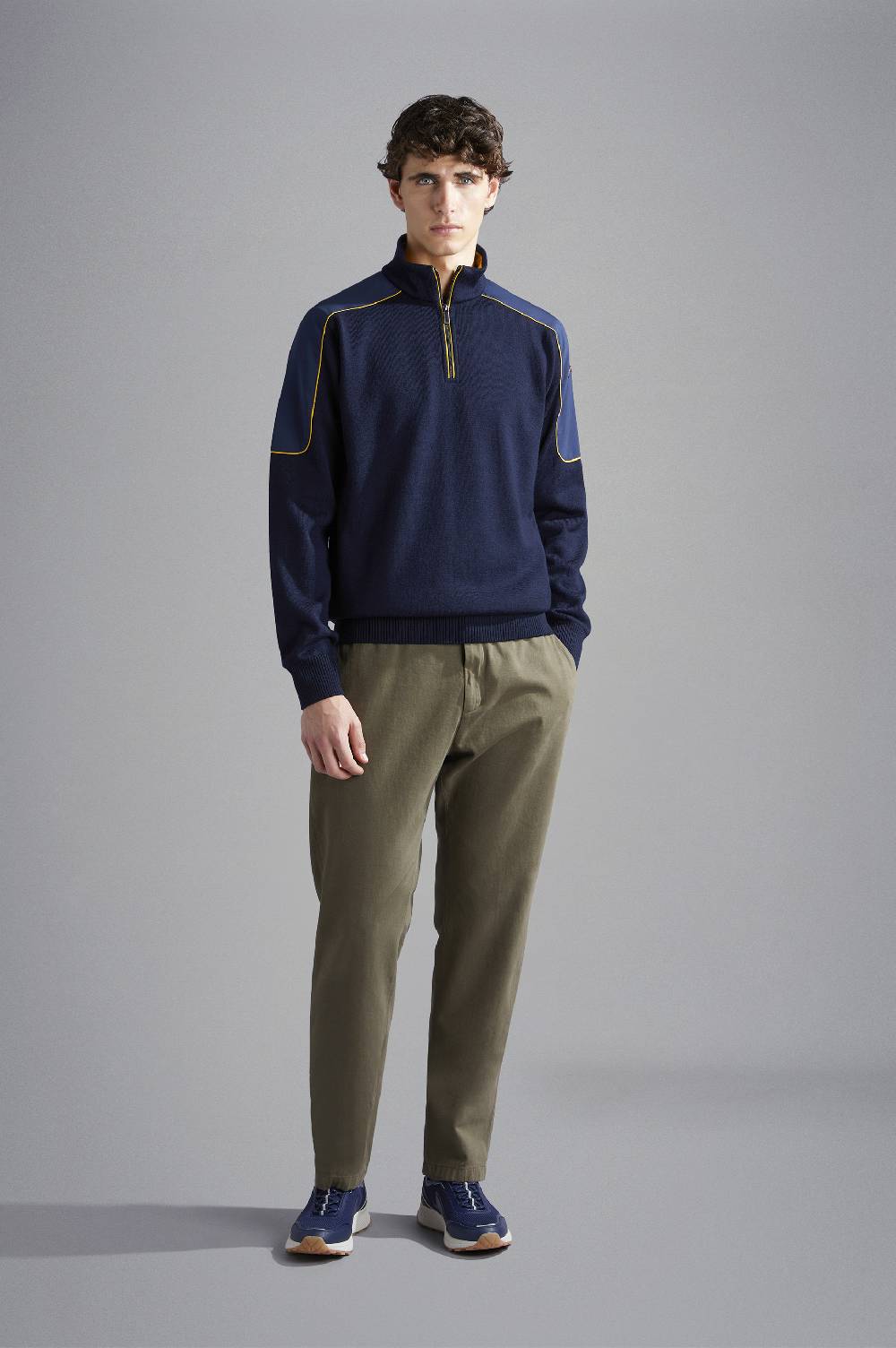 Paul & Shark Pantalone chino in Cotone e Cashmere Paul & Shark Nuovo