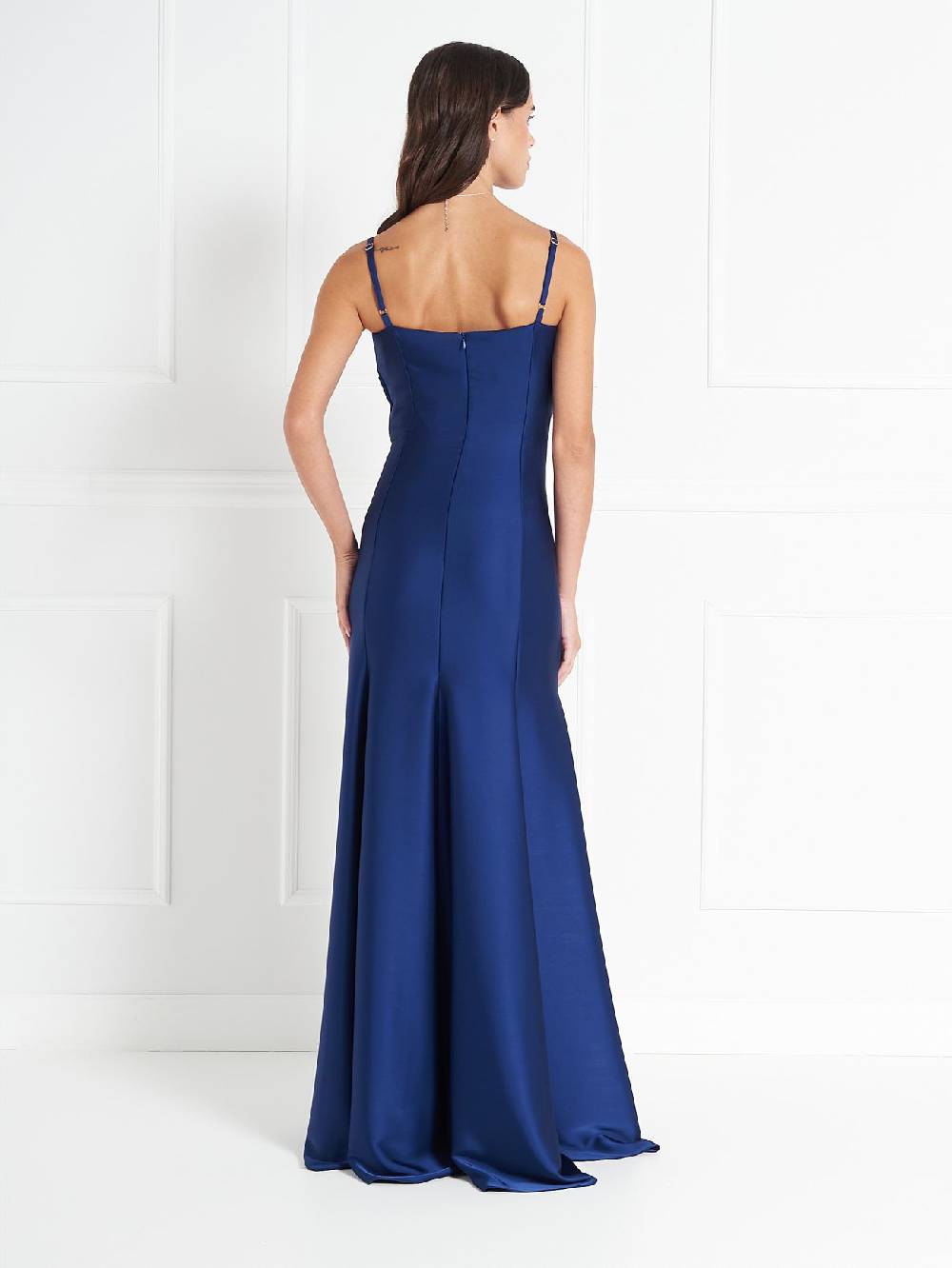 Rinascimento Abito lungo atelier Blu Negozi Online