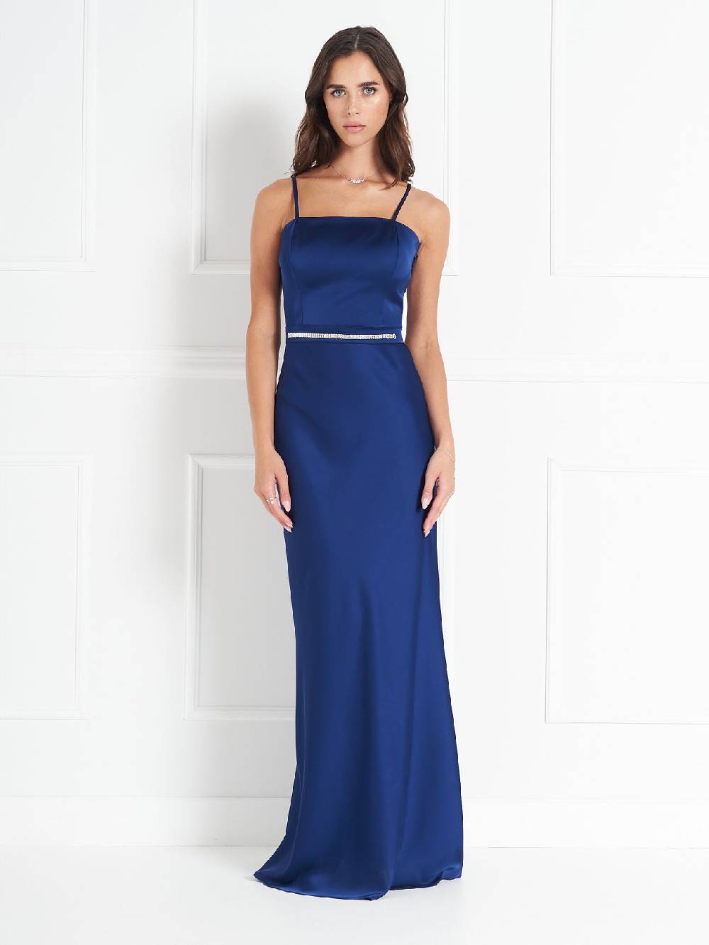 Rinascimento Abito atelier Blu con Maniche Balloon Fino Al -60%
