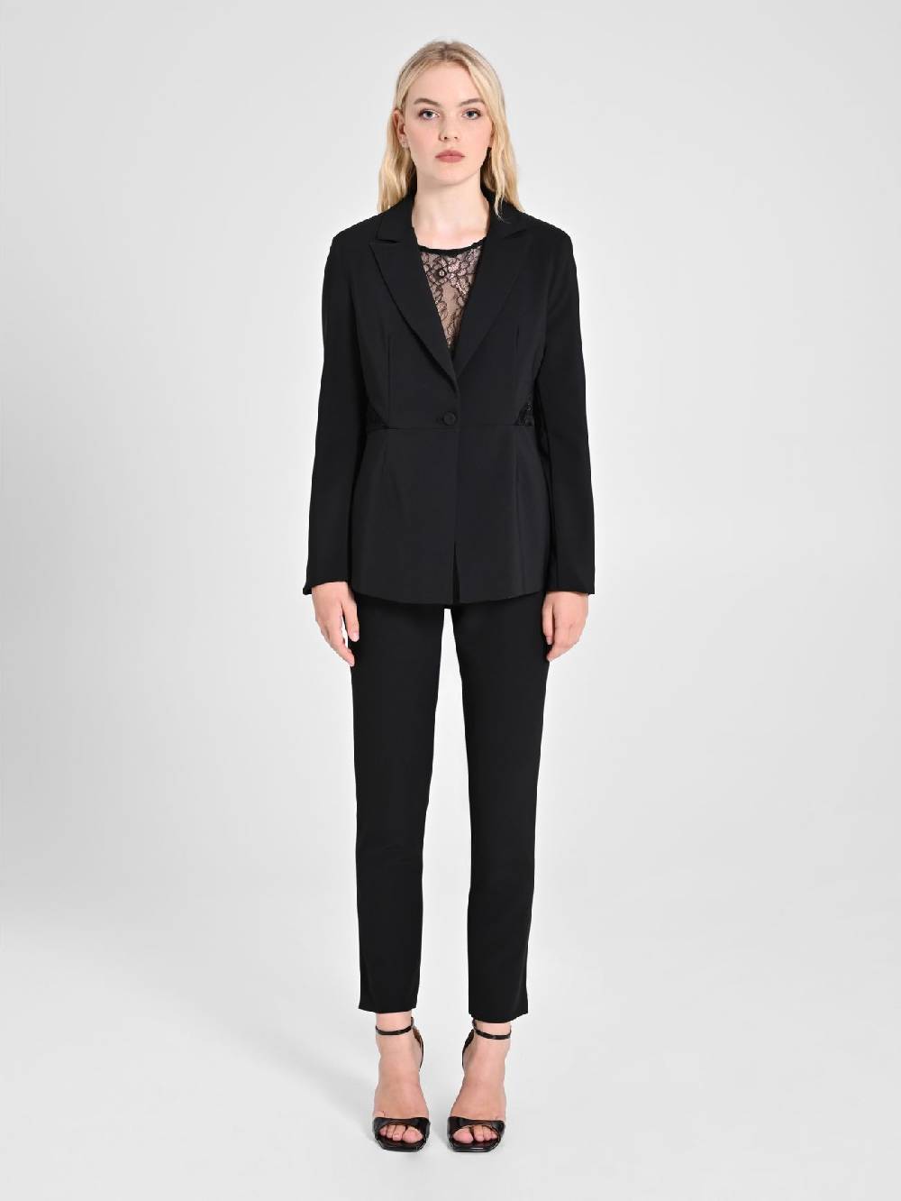Rinascimento Giacca con inserto Pizzo & Velluto Hotsell