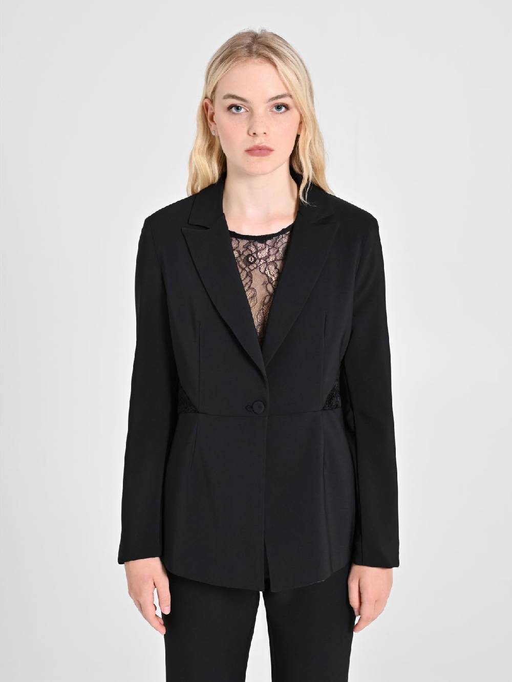 Rinascimento Giacca con inserto Pizzo & Velluto Hotsell