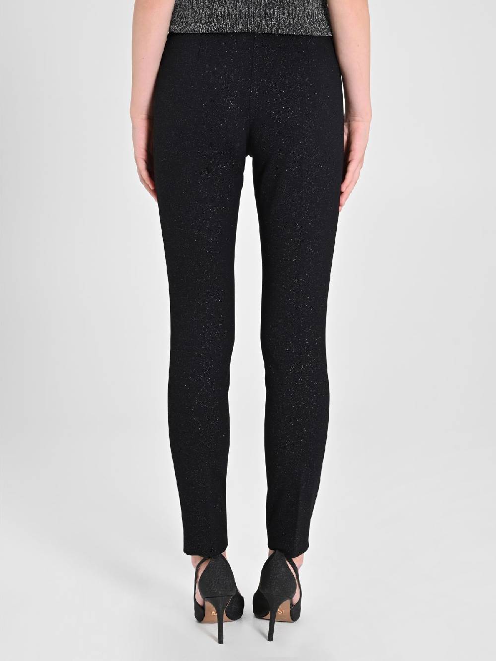 Rinascimento Pantaloni Glitter Neri Vendita Calda
