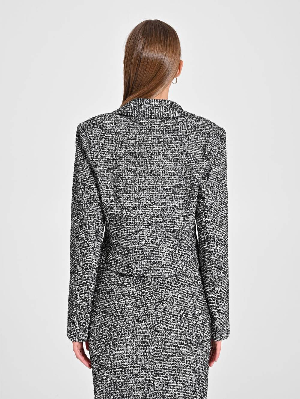 Rinascimento Giacca Tweed Lurex Negozio