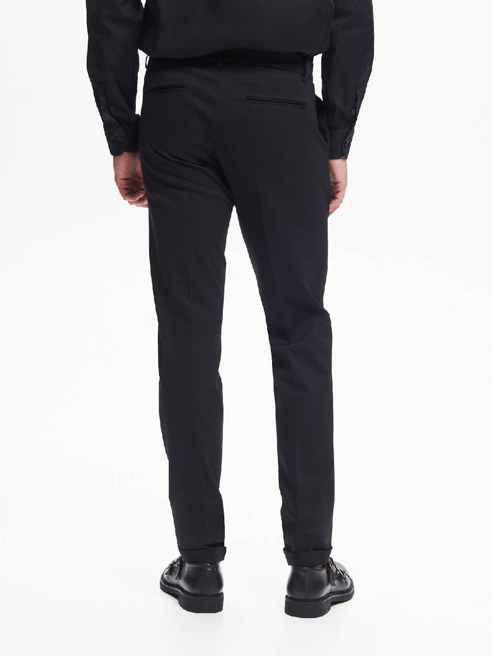 Rinascimento Pantaloni da abito Uomo Punto Milano QB24 Promozione Limitata