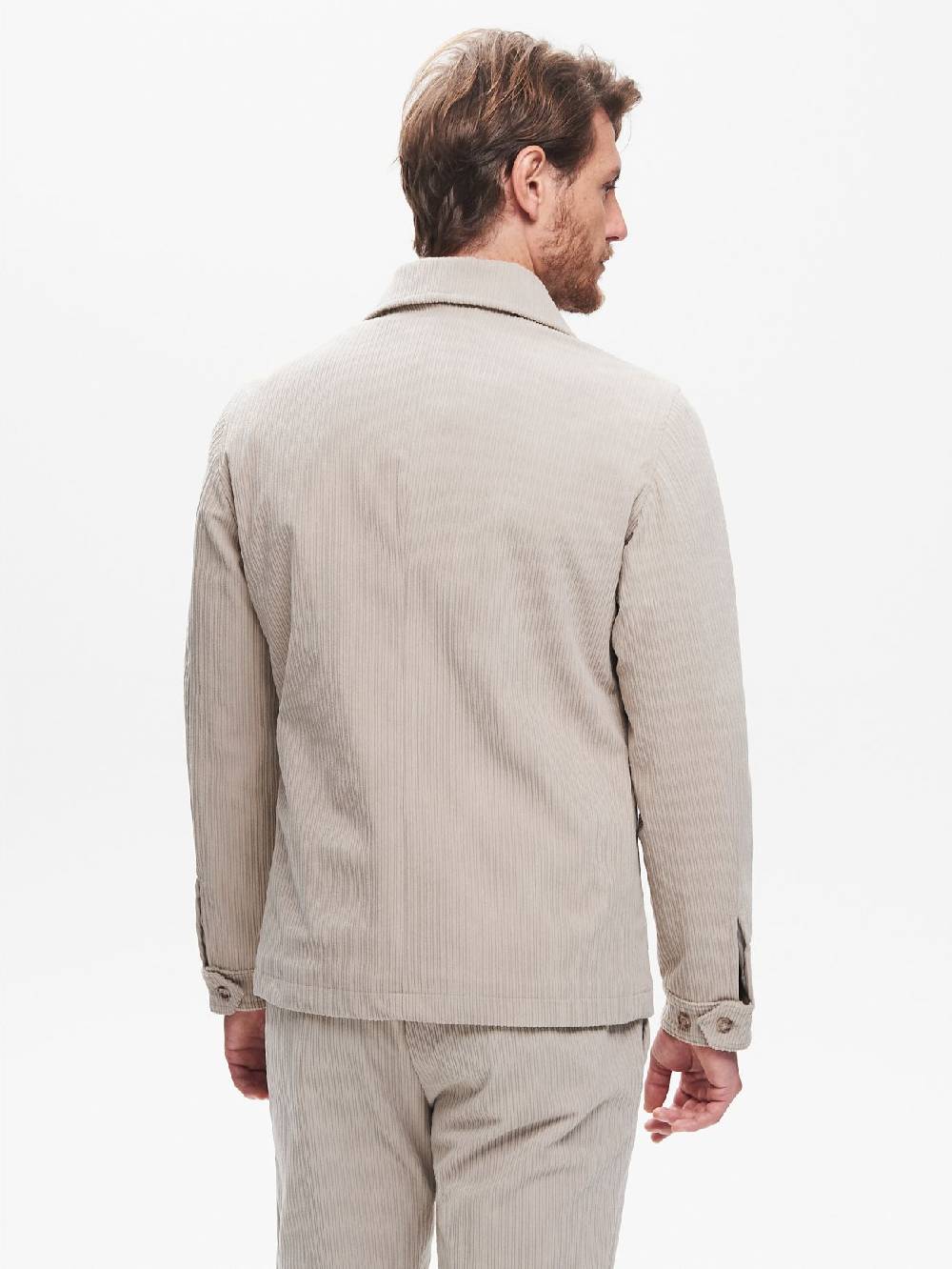 Rinascimento Giacca in Velluto Uomo Costa Francese QB24 2025