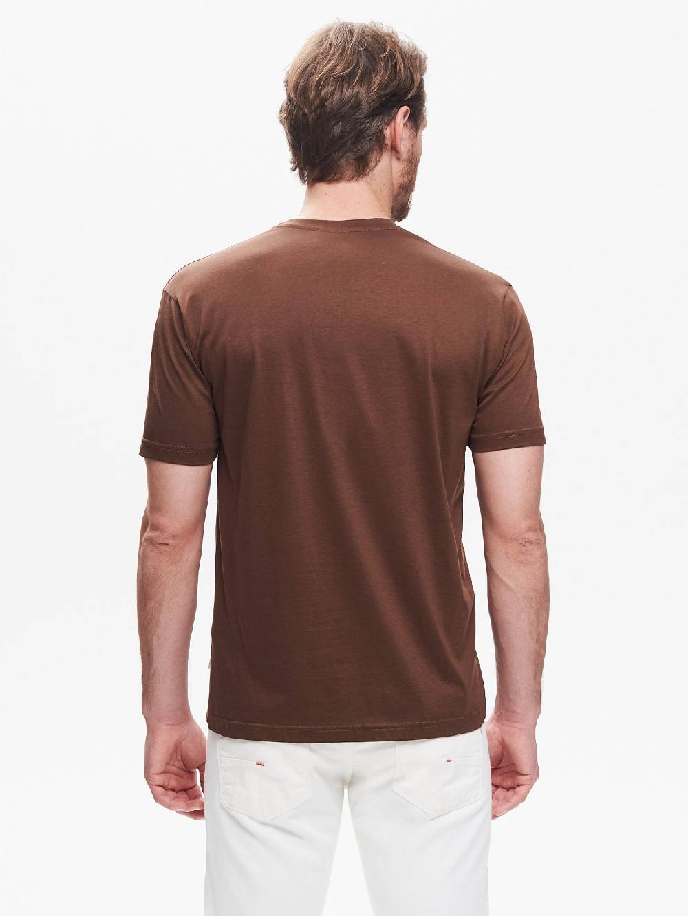 Rinascimento T-shirt Girocollo Uomo Taschino a Filetto QB24 Sconto