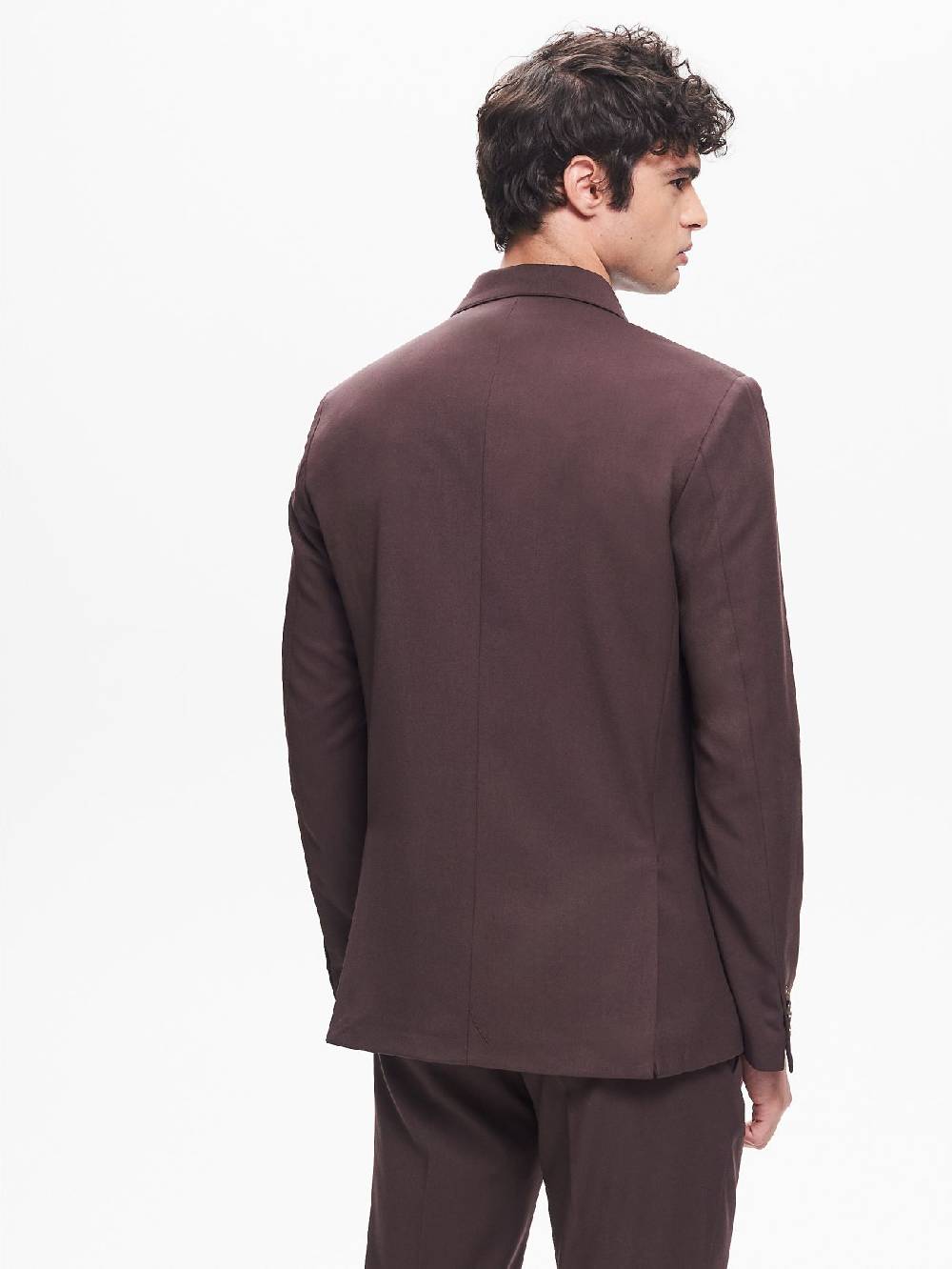 Rinascimento Giacca Doppiopetto Uomo Poliviscosa Moro QB24 Offerta