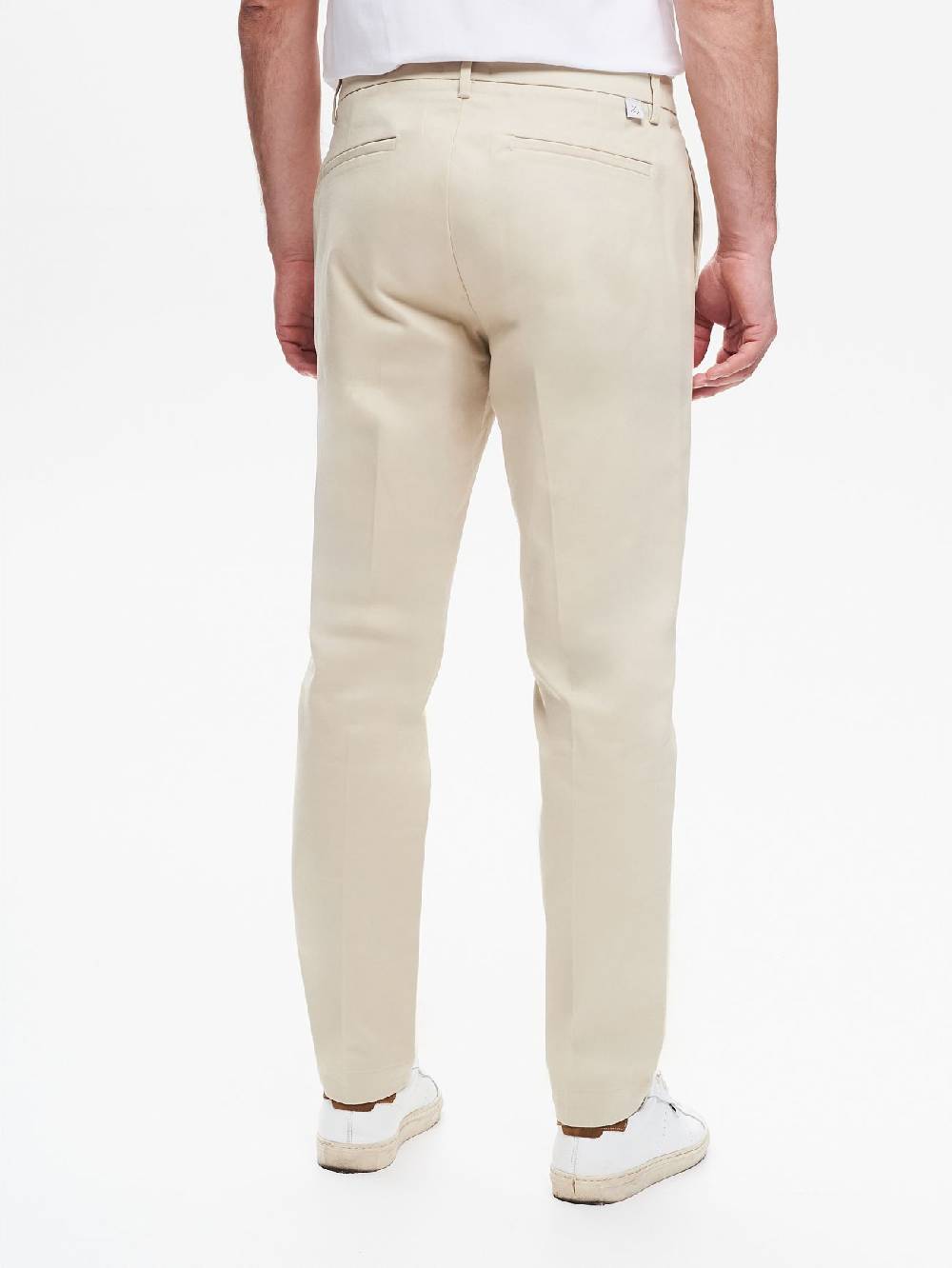 Rinascimento Pantaloni Regular-Fit Uomo in Gabardina QB24 In Saldo