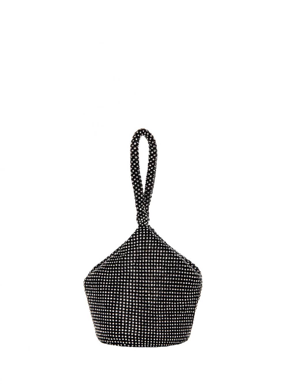 Rinascimento Pochette Morbida Strass Presa