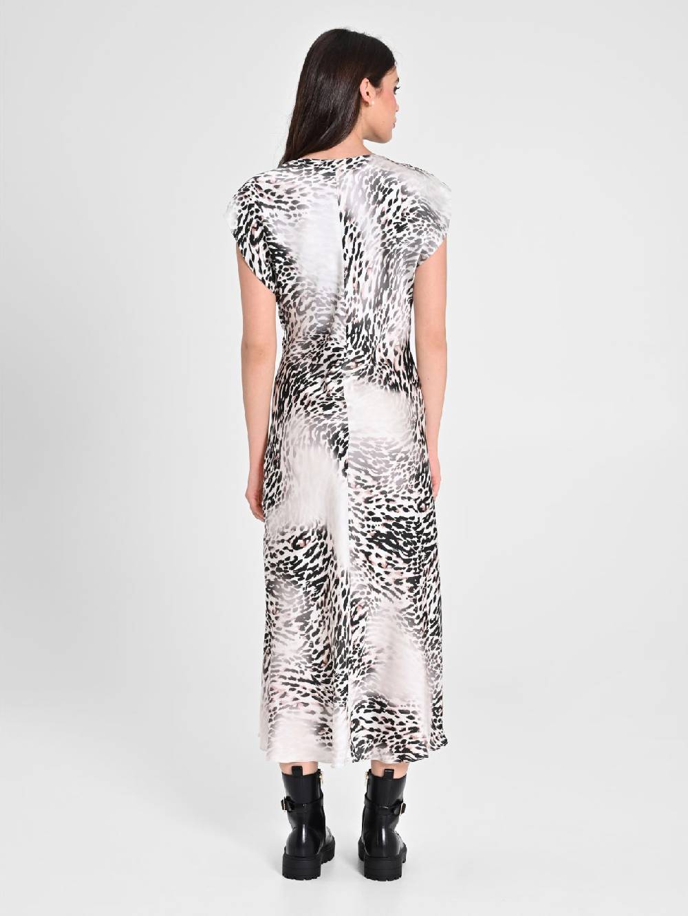 Rinascimento Abito Midi Animalier Vendite Flash