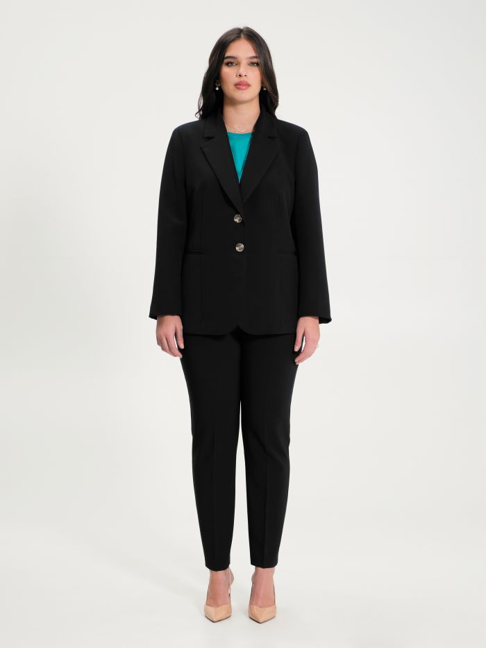 Rinascimento Giacca Curvy a Due Bottoni Nero Online