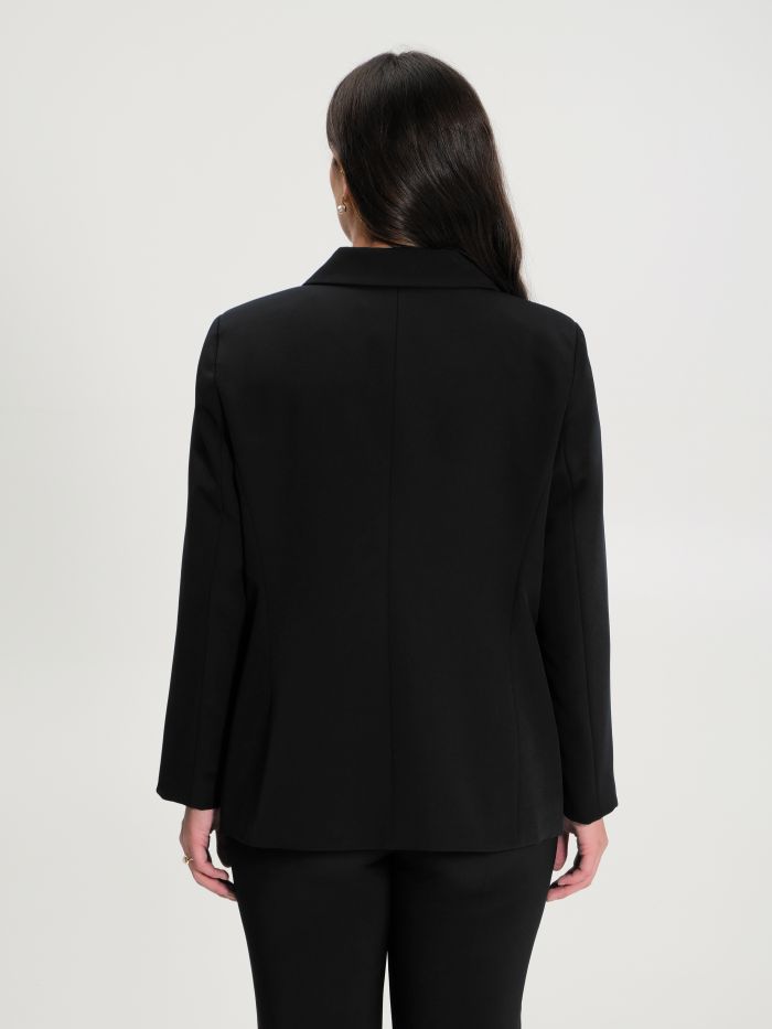 Rinascimento Giacca Curvy a Due Bottoni Nero Online