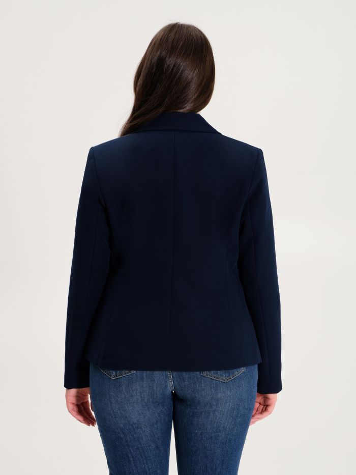 Rinascimento Giacca Curvy 6 Bottoni Blu Offerta speciale della fabbrica