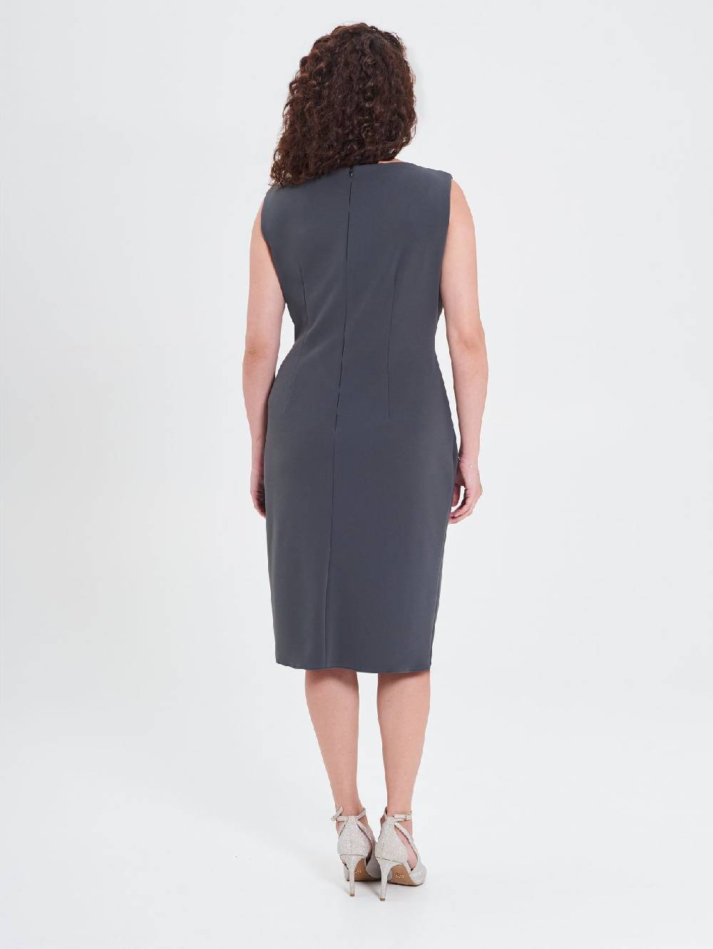 Rinascimento Tubino Curvy Drappeggiato Nuovo