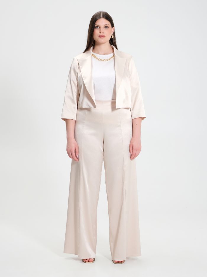 Rinascimento Giacca Curvy in Envers Satin Promozione