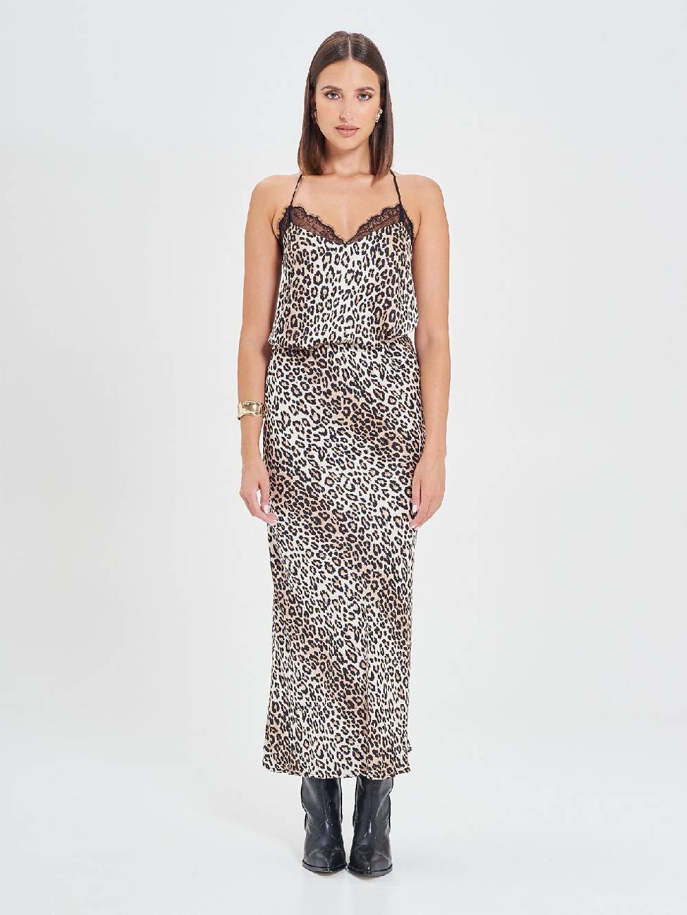 Rinascimento Top in Viscosa Animalier Shopping Online