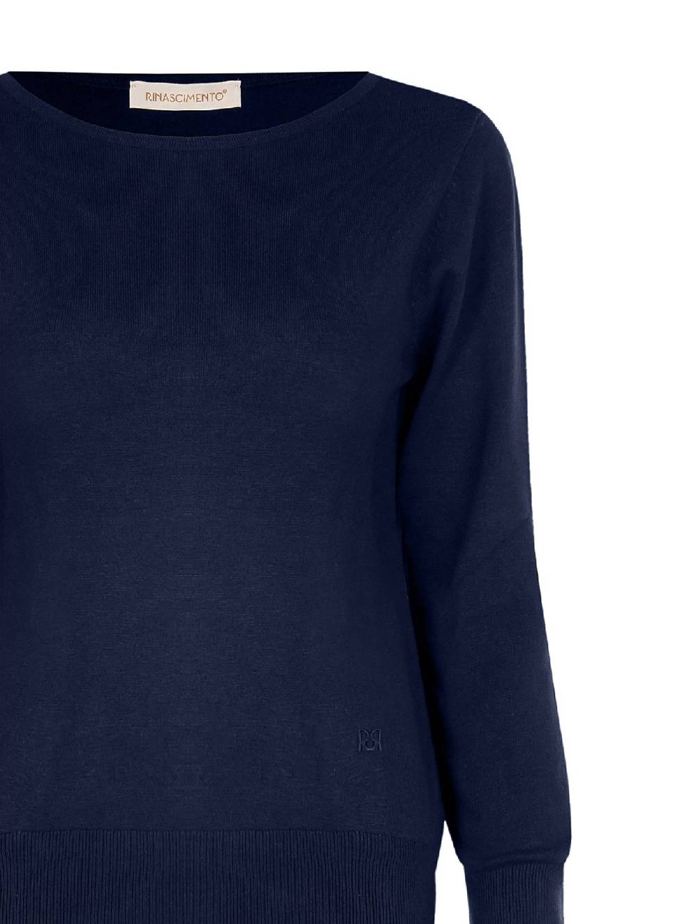 Rinascimento Maglioncino Blu Navy Ecotec® Vendite Flash