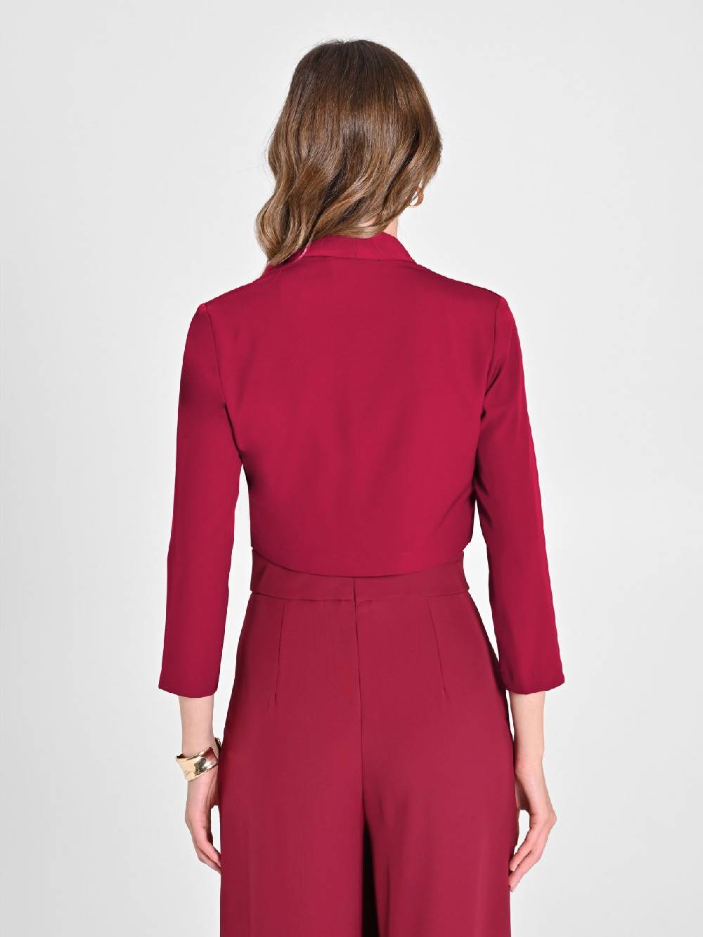Rinascimento Coprispalle in Cady Bordeaux Nuovo