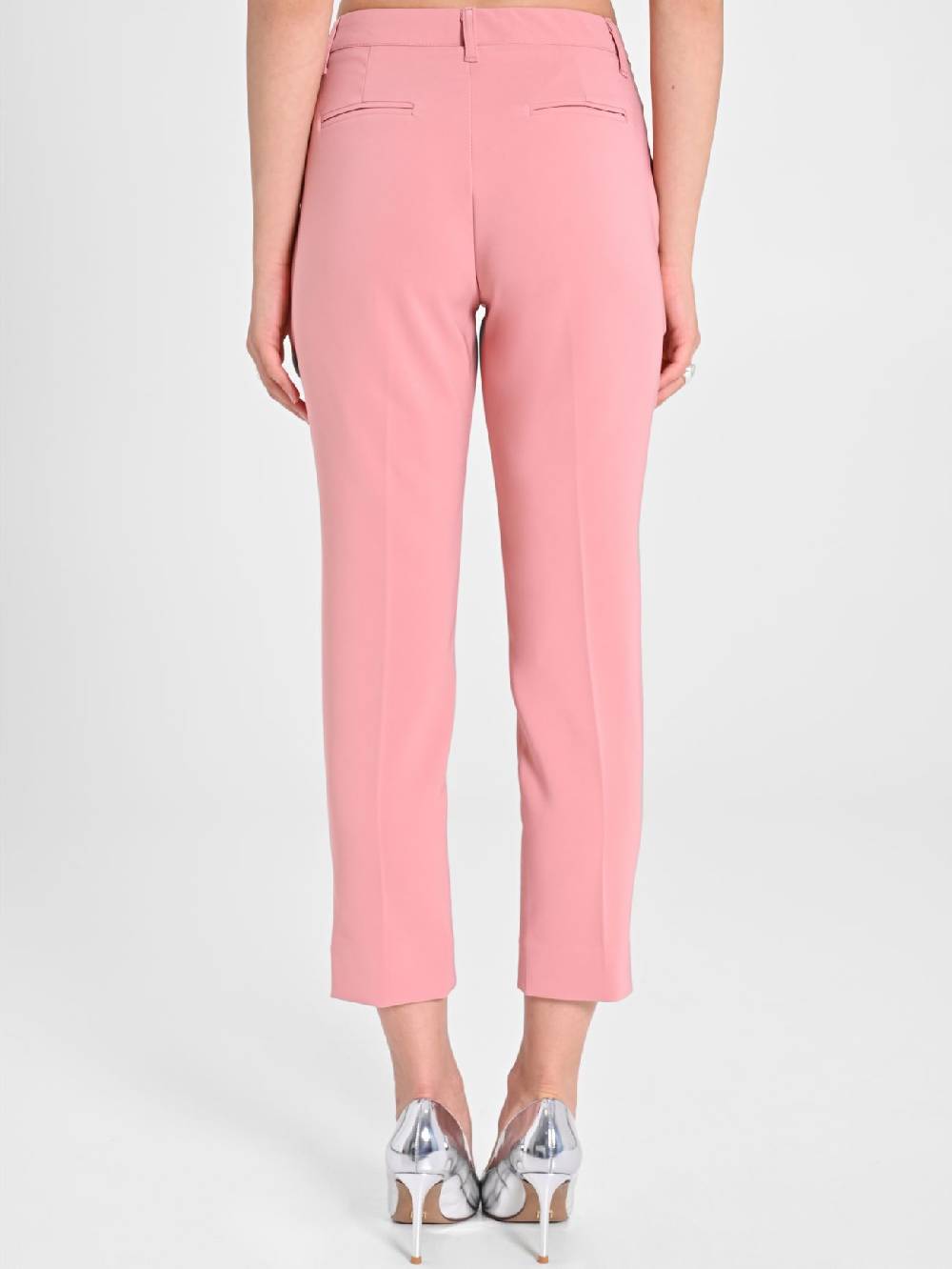 Rinascimento Pantaloni Skinny Rosa Pezzi Unici