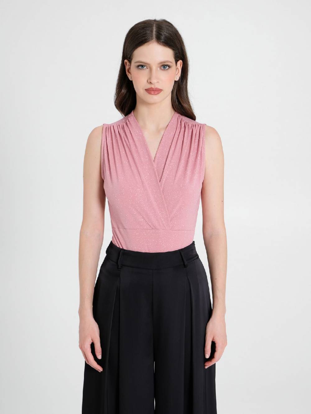 Rinascimento Top Body Microglitter Rosa Negozi Online