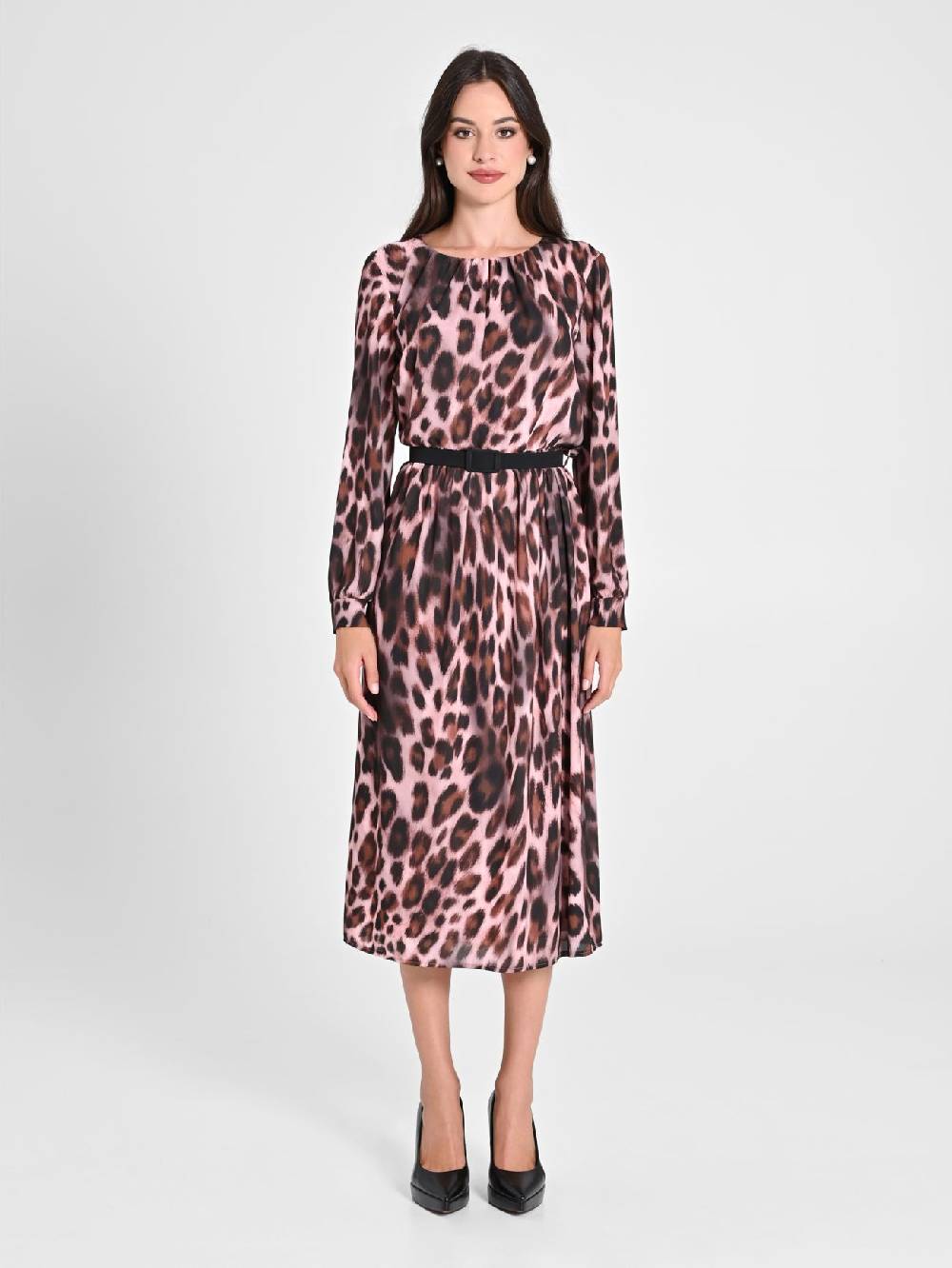 Rinascimento Abito Pink Animalier Offerta