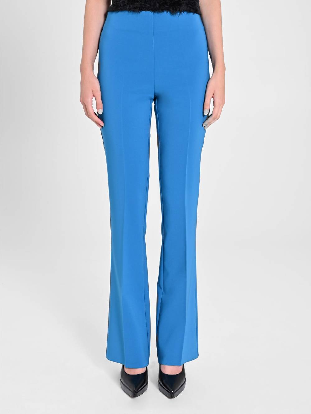 Rinascimento Pantalone Flared Blu Oceano Vendite Flash