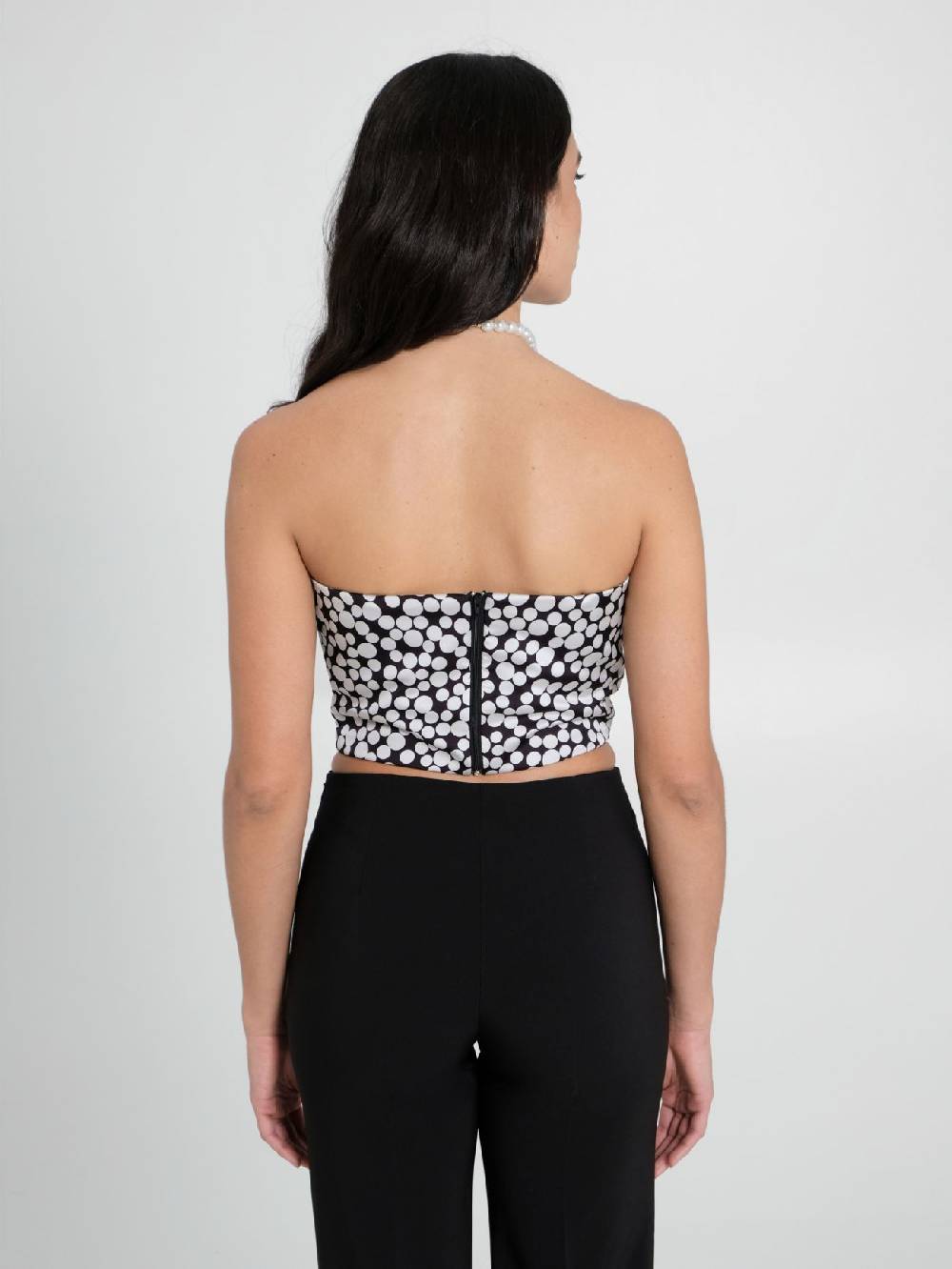 Rinascimento Top Bustier Pois Negozi Online