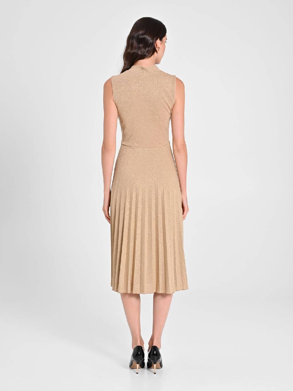 Rinascimento Abito in Lurex Oro Convenienza