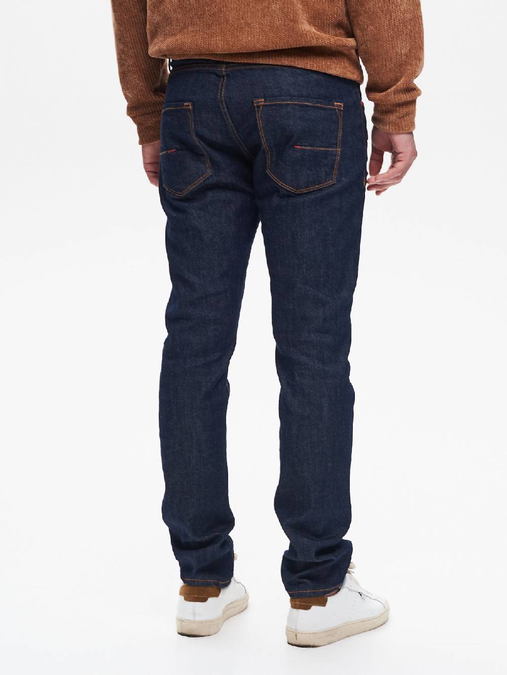 Rinascimento Jeans Slim-Fit Uomo Raw Blu QB24 Presa