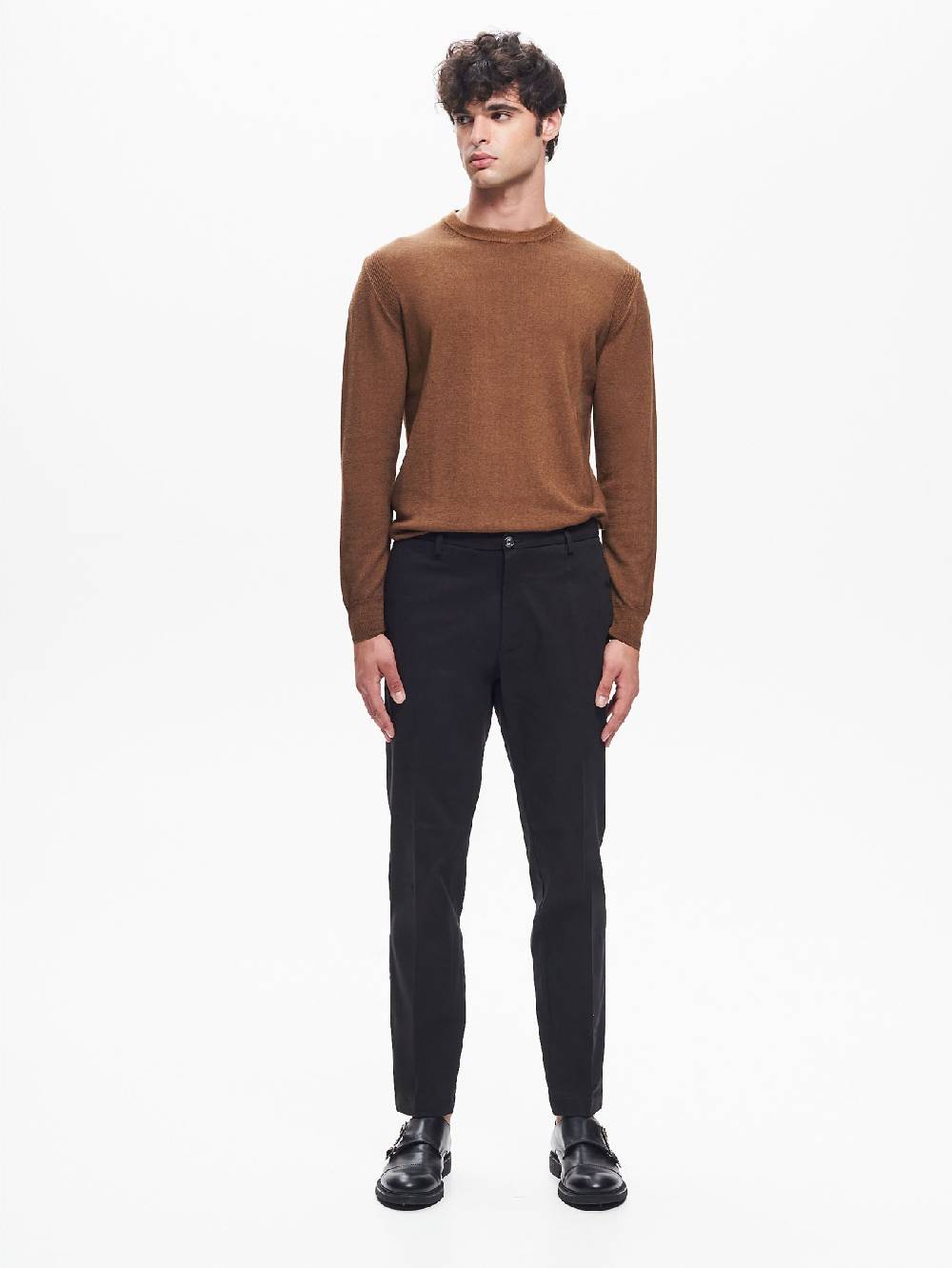 Rinascimento Pantaloni Regular-Fit Uomo in Gabardina QB24 Offerta
