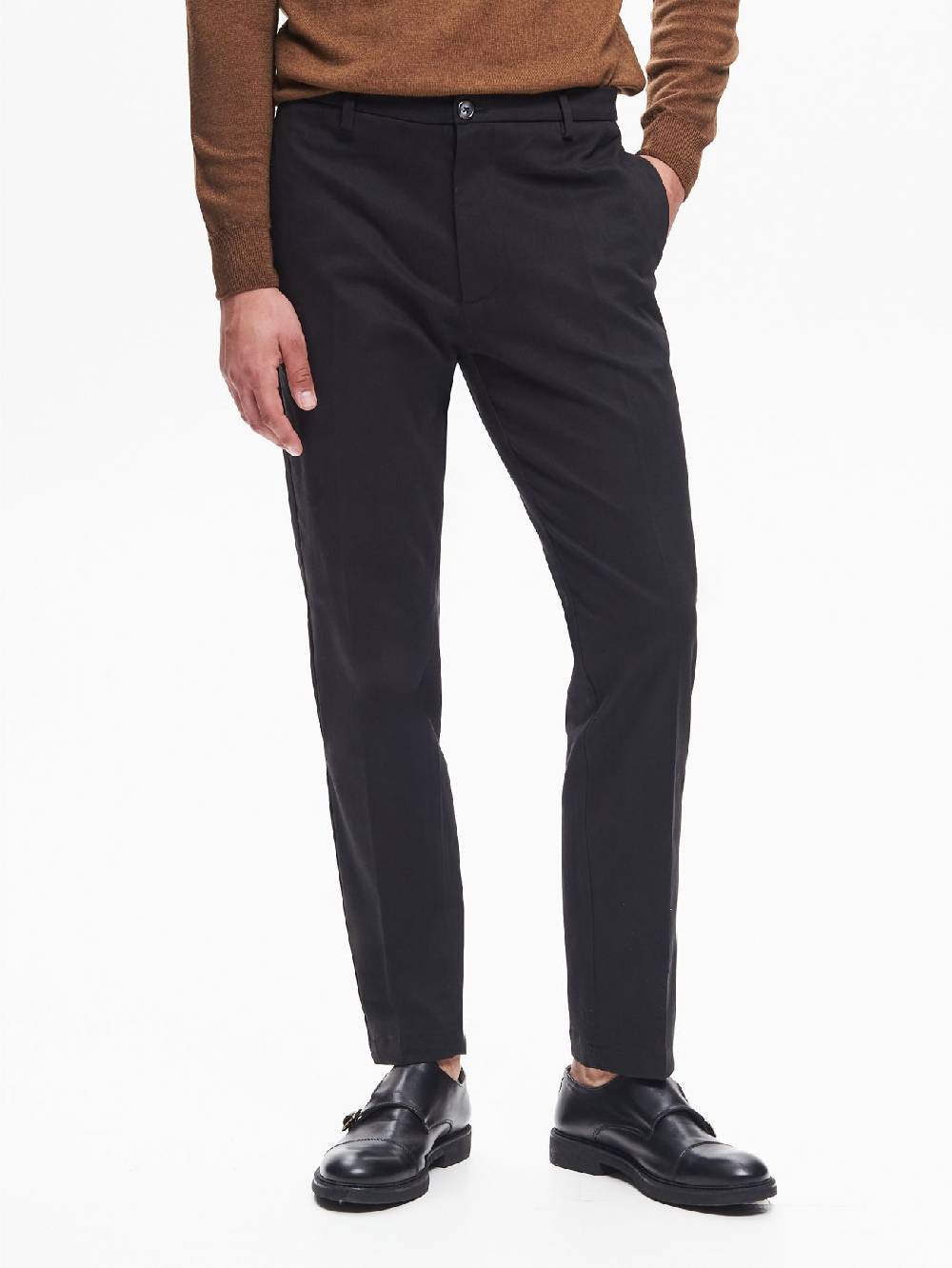 Rinascimento Pantaloni Regular-Fit Uomo in Gabardina QB24 Offerta