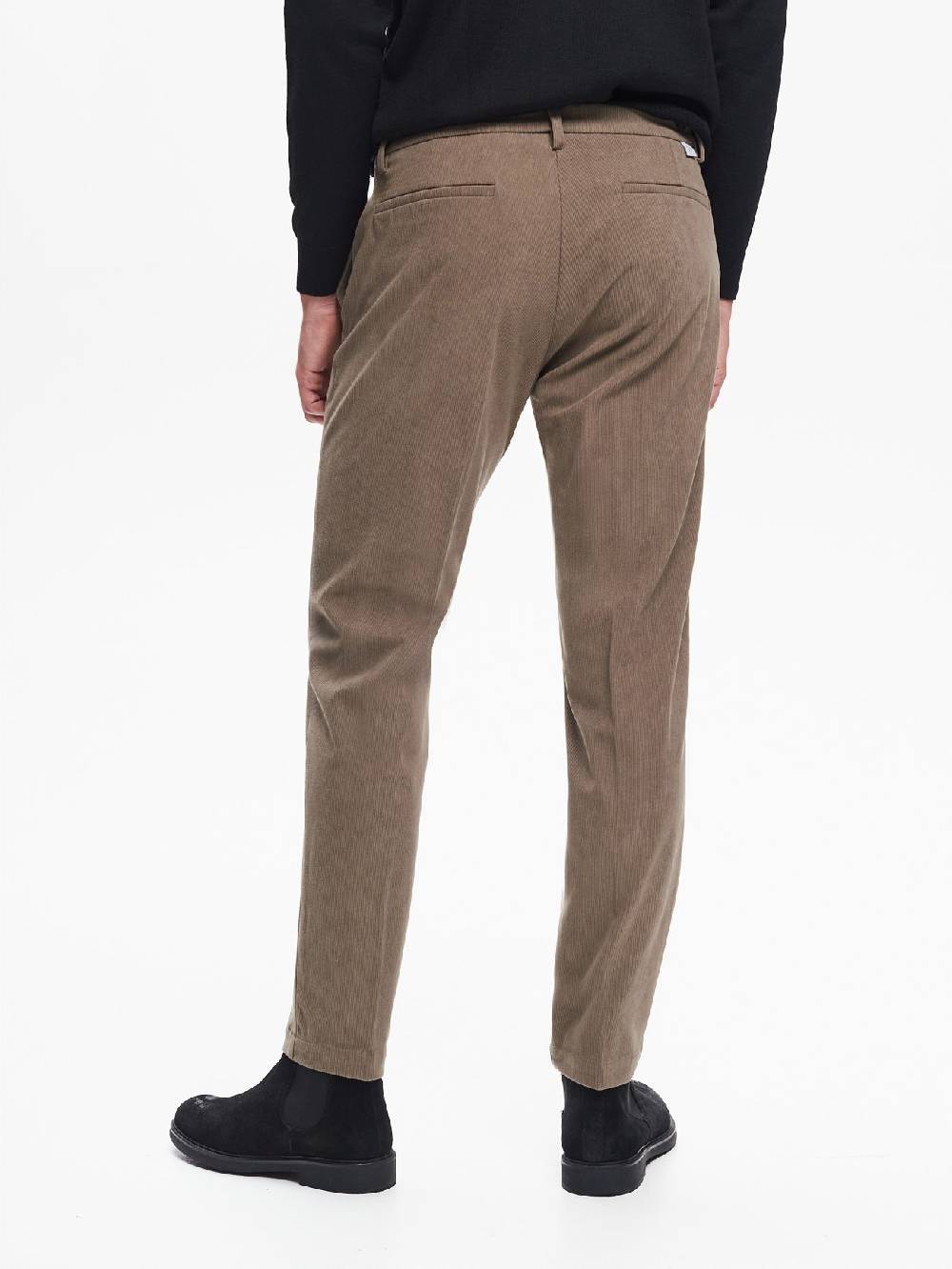 Rinascimento Pantaloni Regular-Fit Uomo Velluto QB24 Negozio