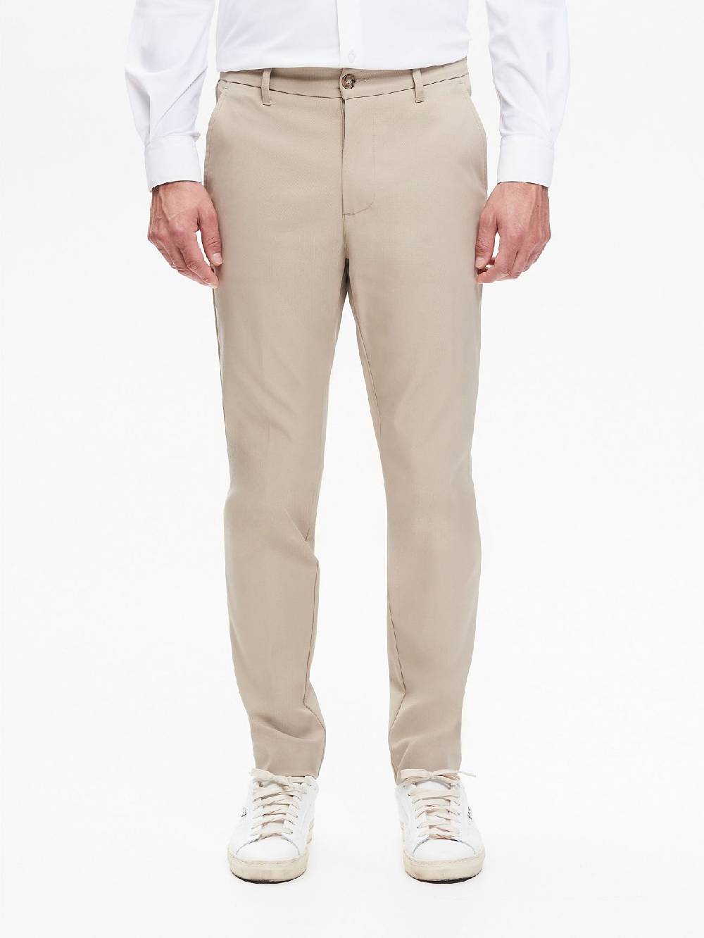 Rinascimento Pantaloni in Tessuto Tecnico Uomo Diagonale QB24 In Saldo