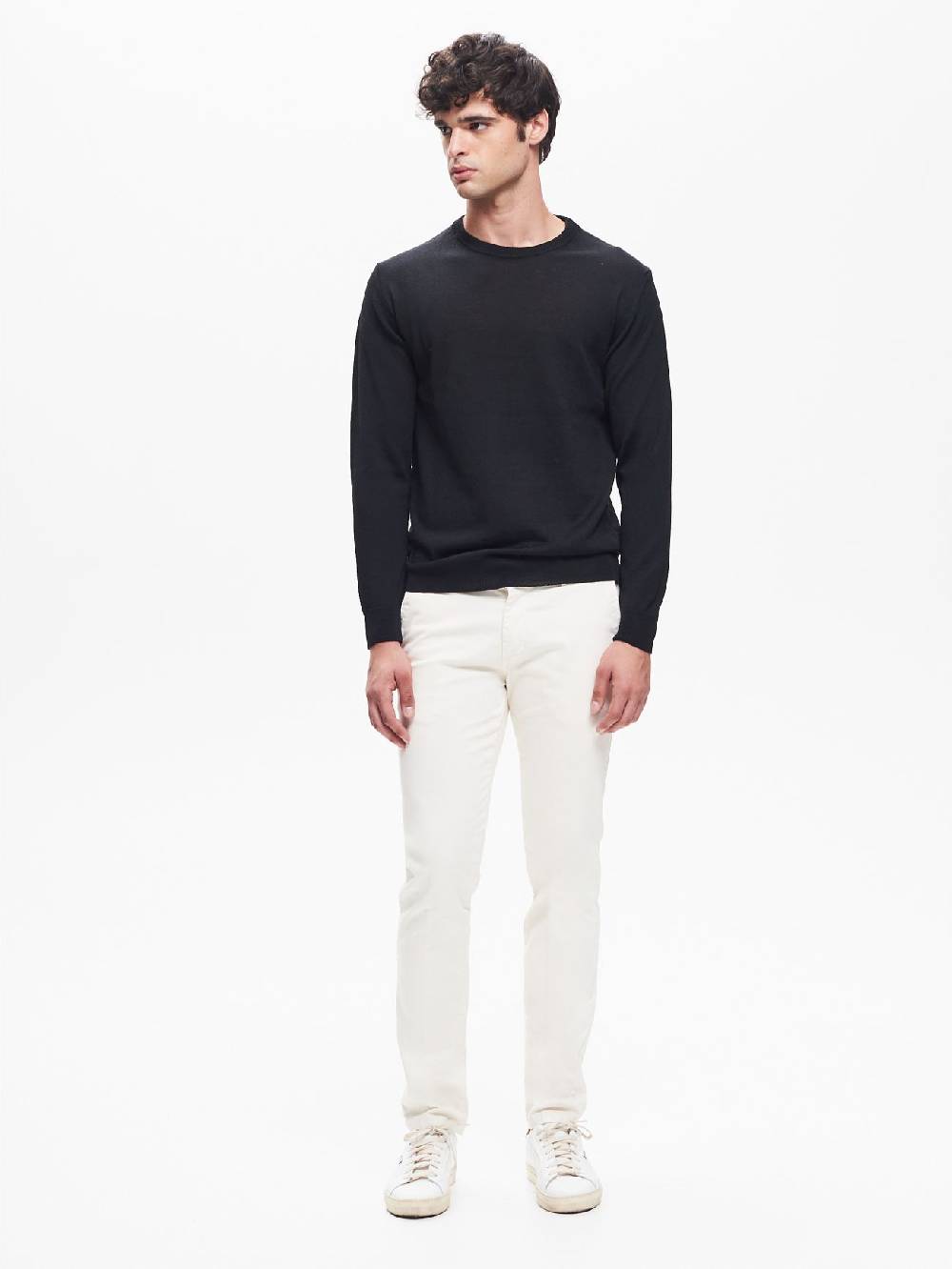 Rinascimento Maglia Girocollo Uomo Basic Nero QB24 2025