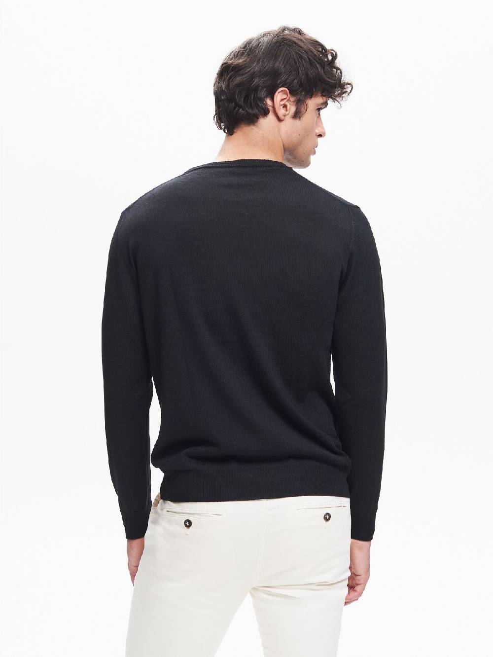 Rinascimento Maglia Girocollo Uomo Basic Nero QB24 2025