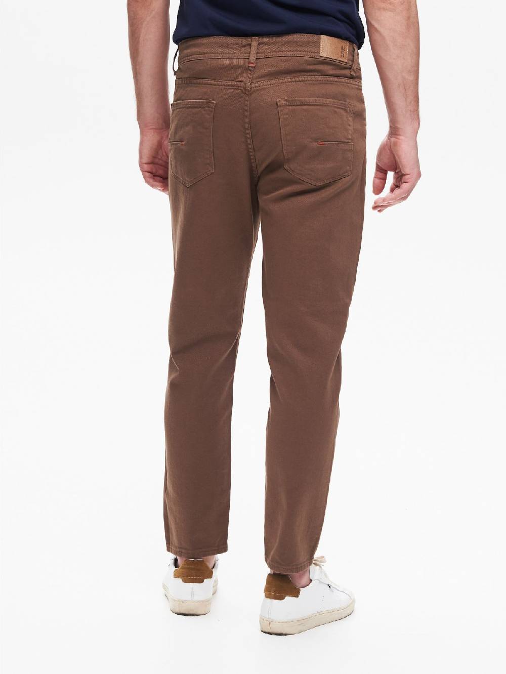 Rinascimento Jeans Baggy-Fit Uomo Bull Fango QB24 In Linea