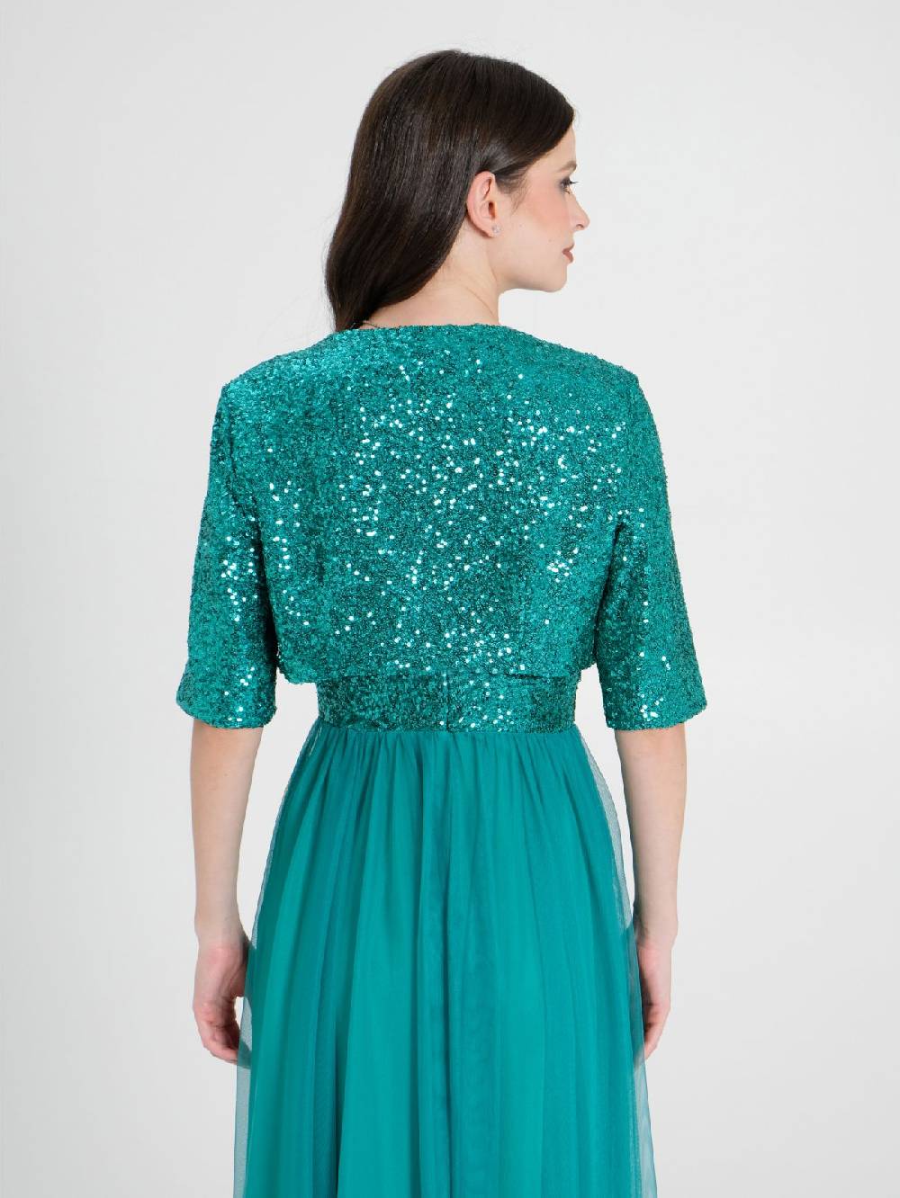 Rinascimento Coprispalle Aperto in Paillettes Shopping Online