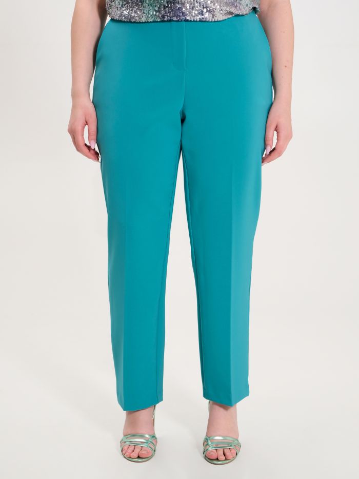 Rinascimento Pantaloni Curvy Verde In Vendita